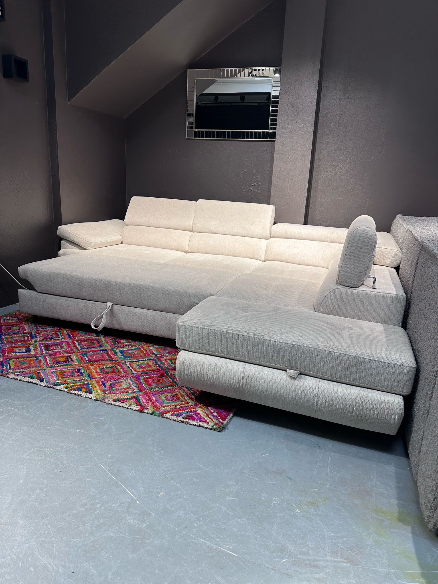 Canapé d'angle Luton - Möbel Unique