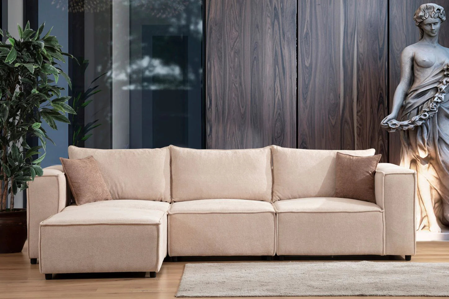 Canapé ELEGANCE 3+1 Modulable - Möbel Unique