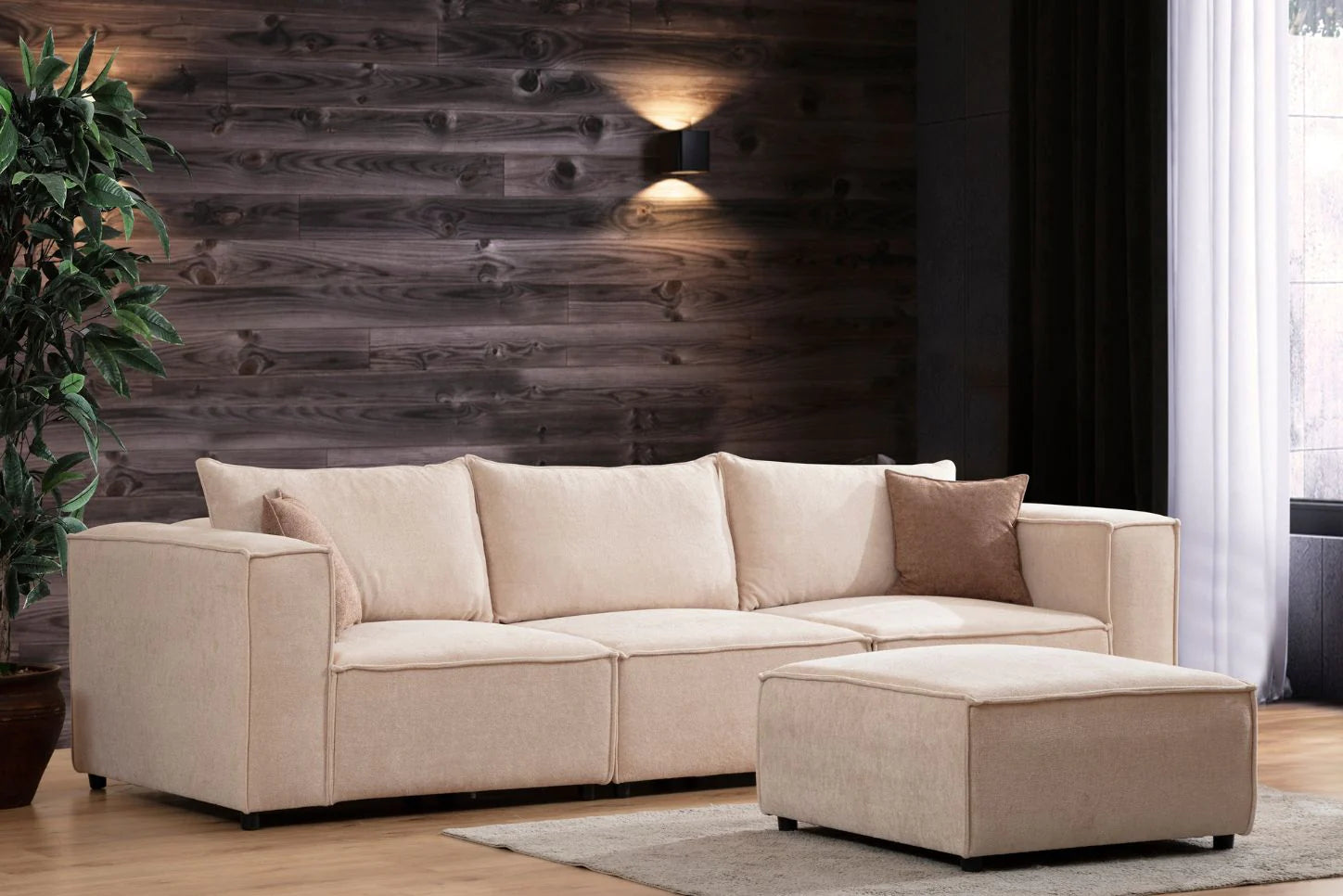 Canapé ELEGANCE 3+1 Modulable - Möbel Unique