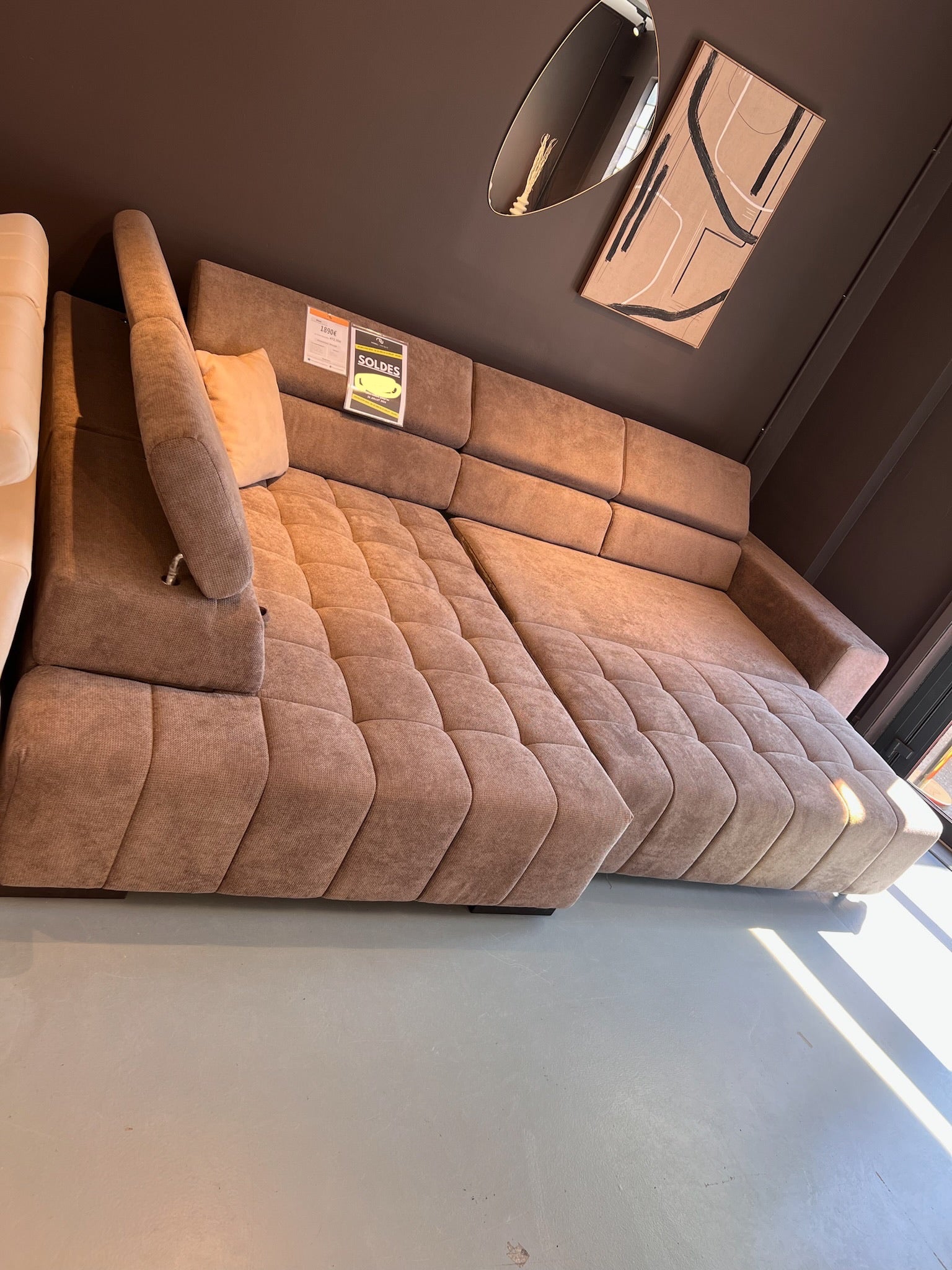 Canapé d'angle Elias - Möbel Unique