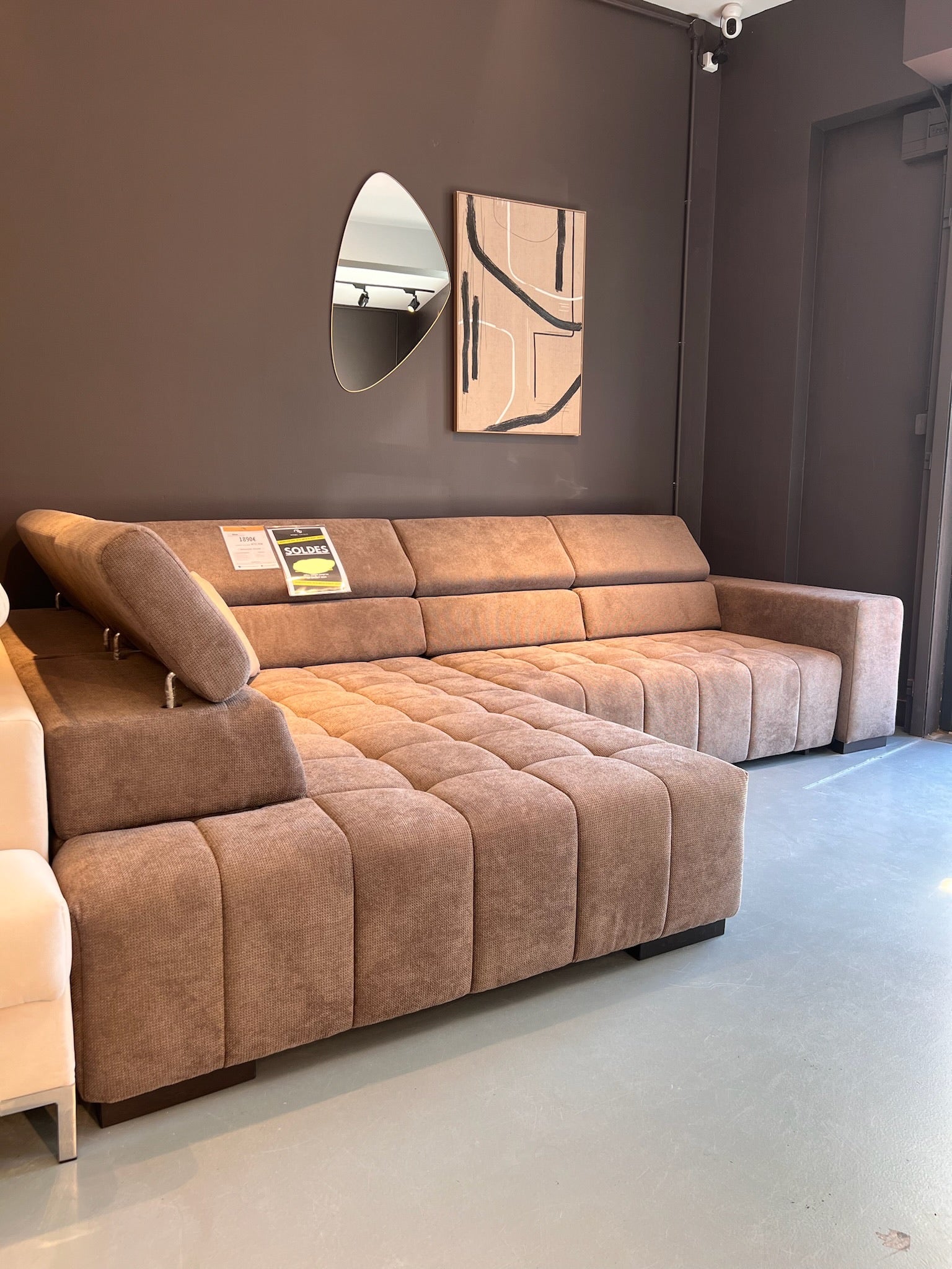 Canapé d'angle Elias - Möbel Unique