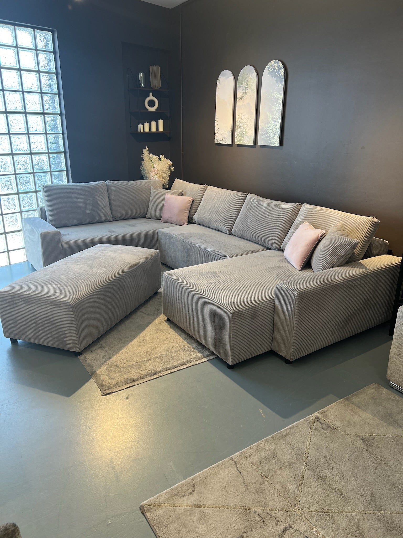 Canapé panoramique Lina U - Möbel Unique