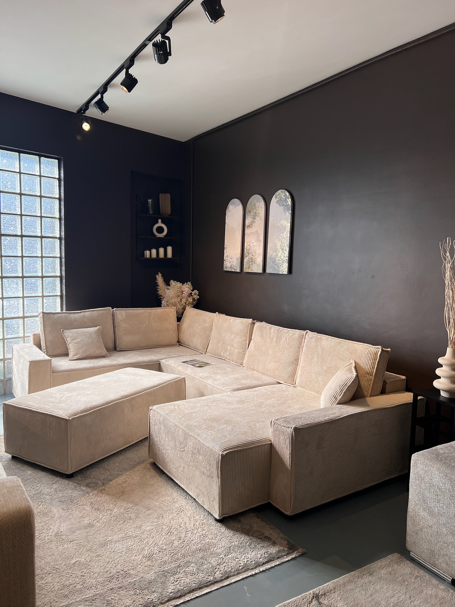 Canapé panoramique Lina U - Möbel Unique