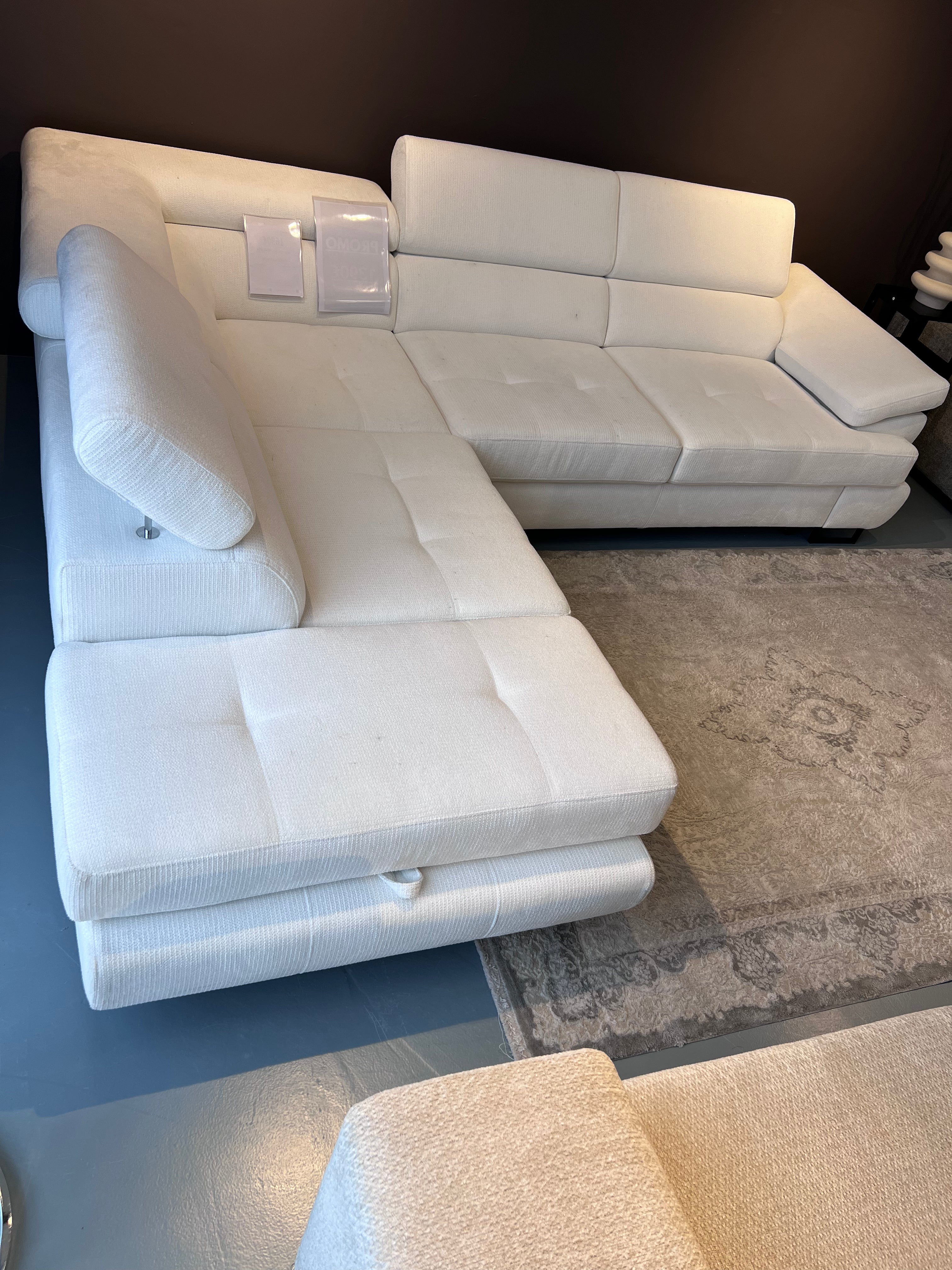 Canapé d'angle Luton - Möbel Unique