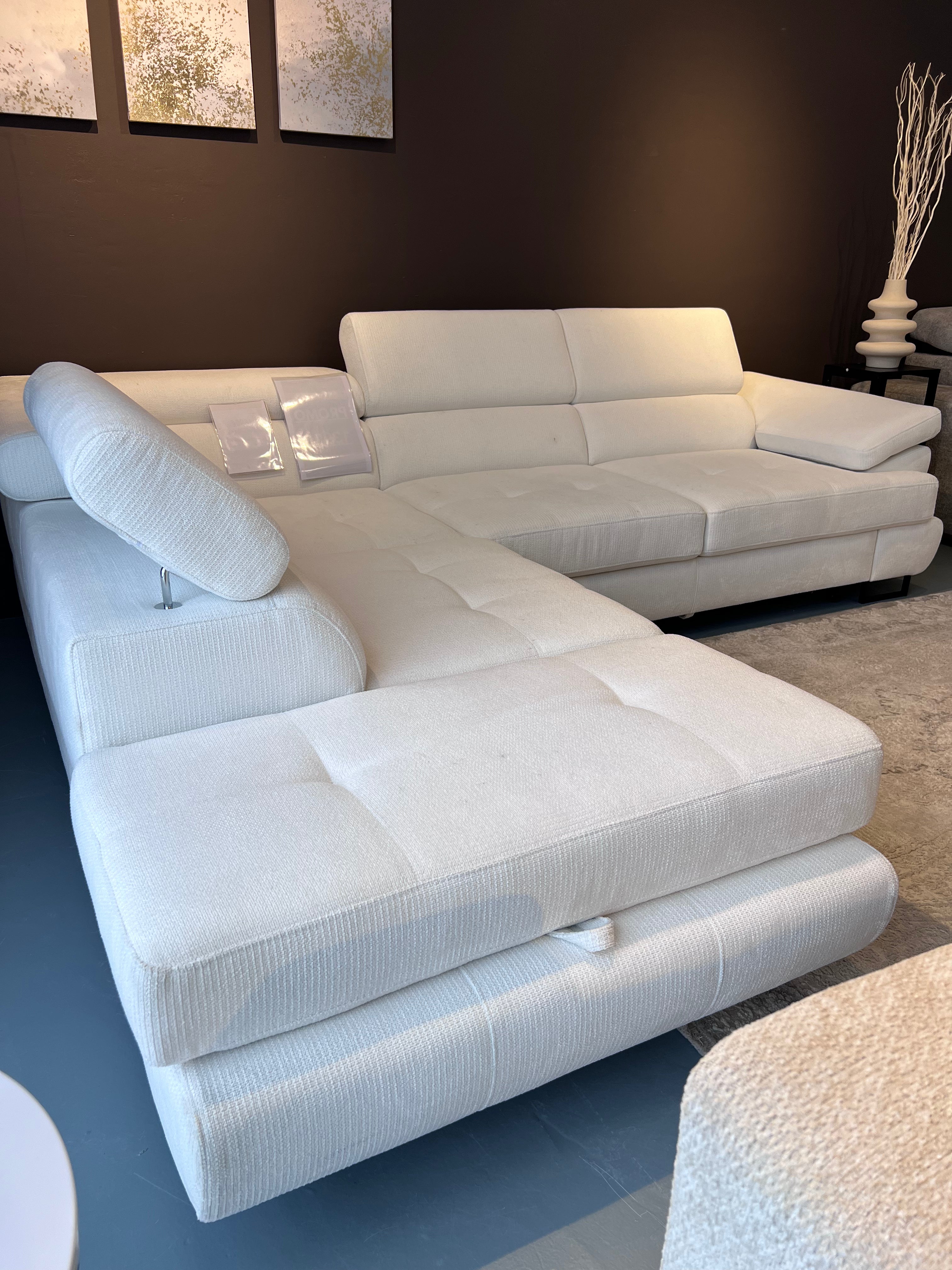 Canapé d'angle Luton - Möbel Unique