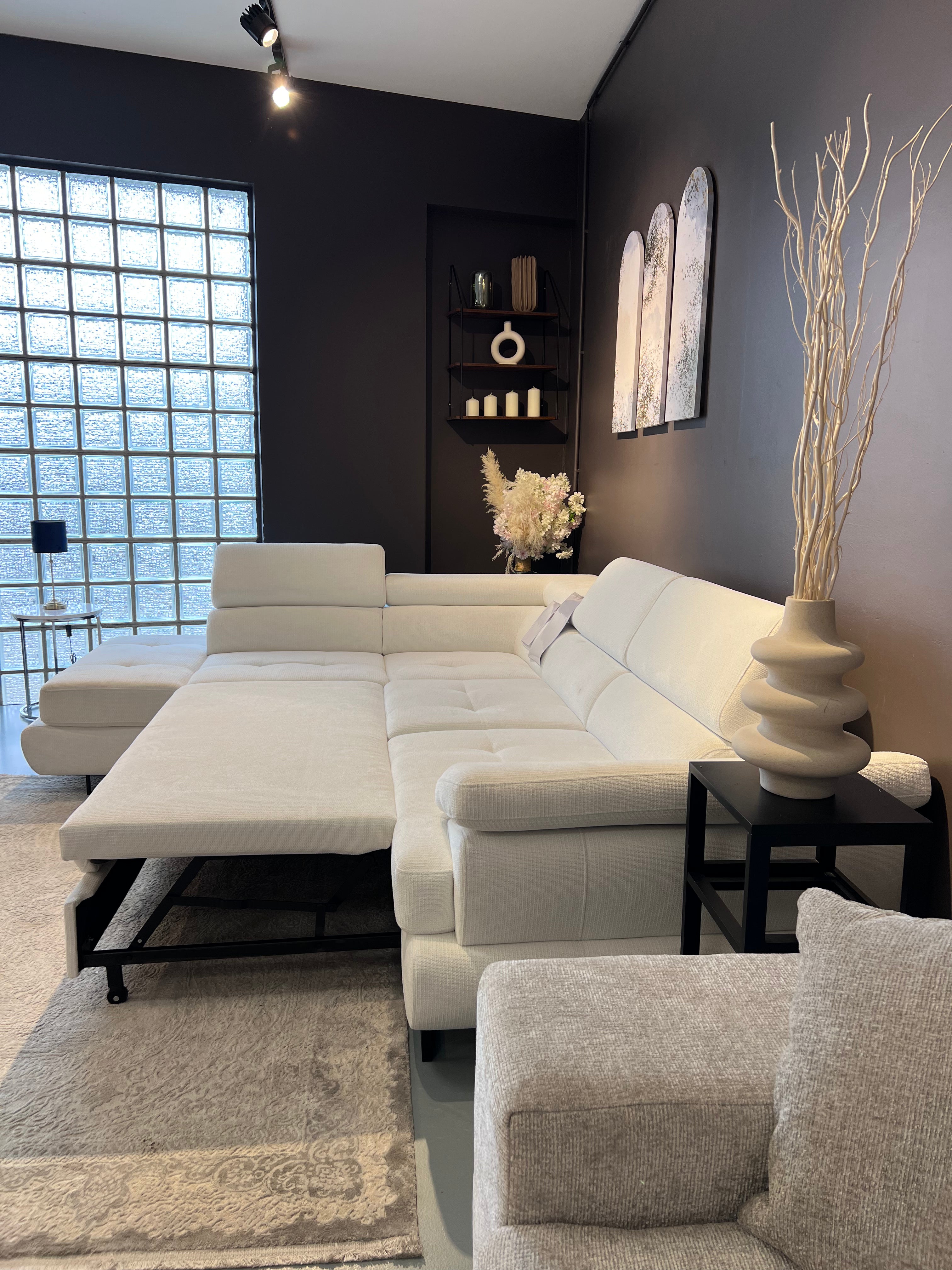 Canapé d'angle Luton - Möbel Unique