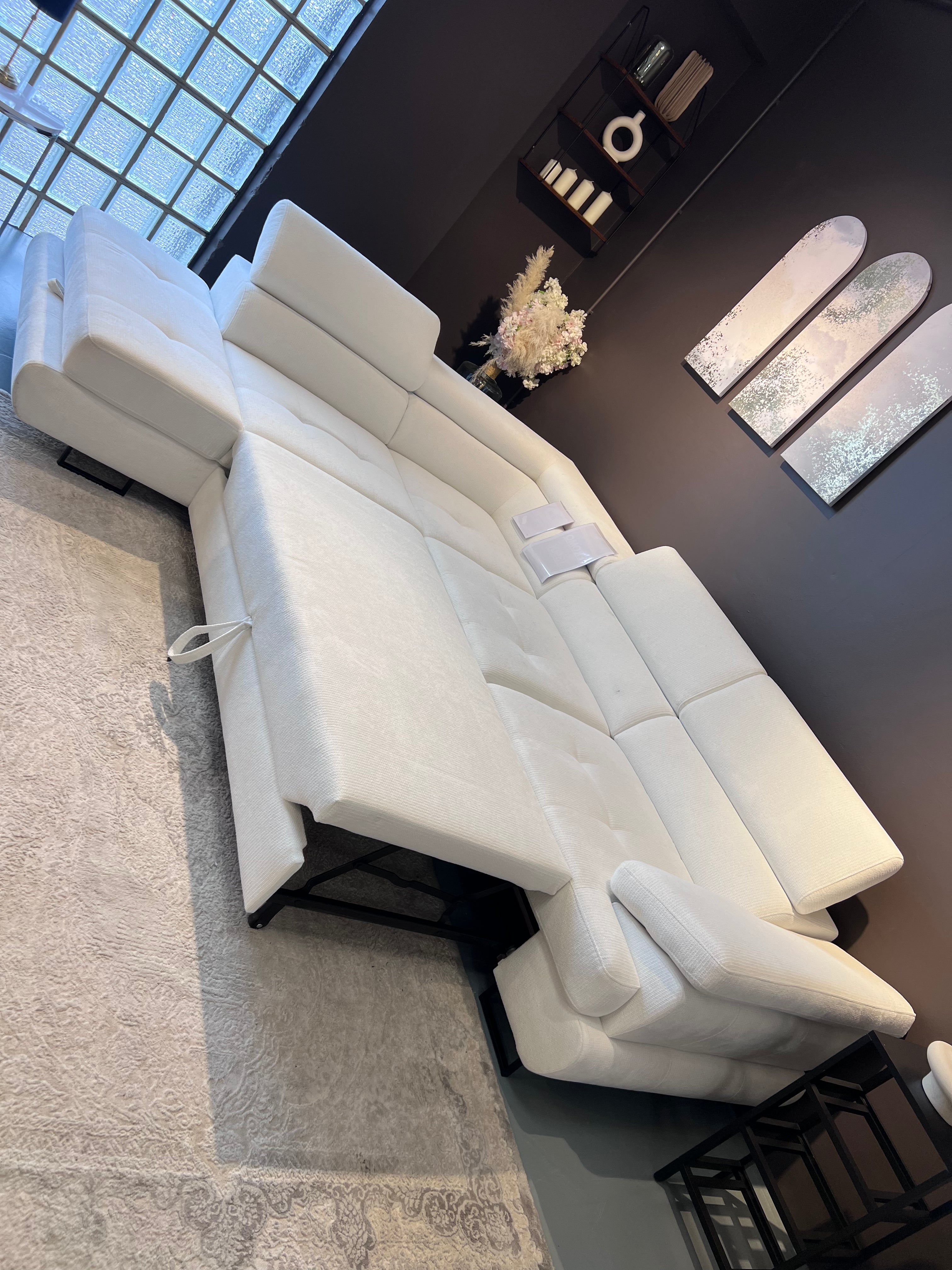 Canapé d'angle Luton - Möbel Unique