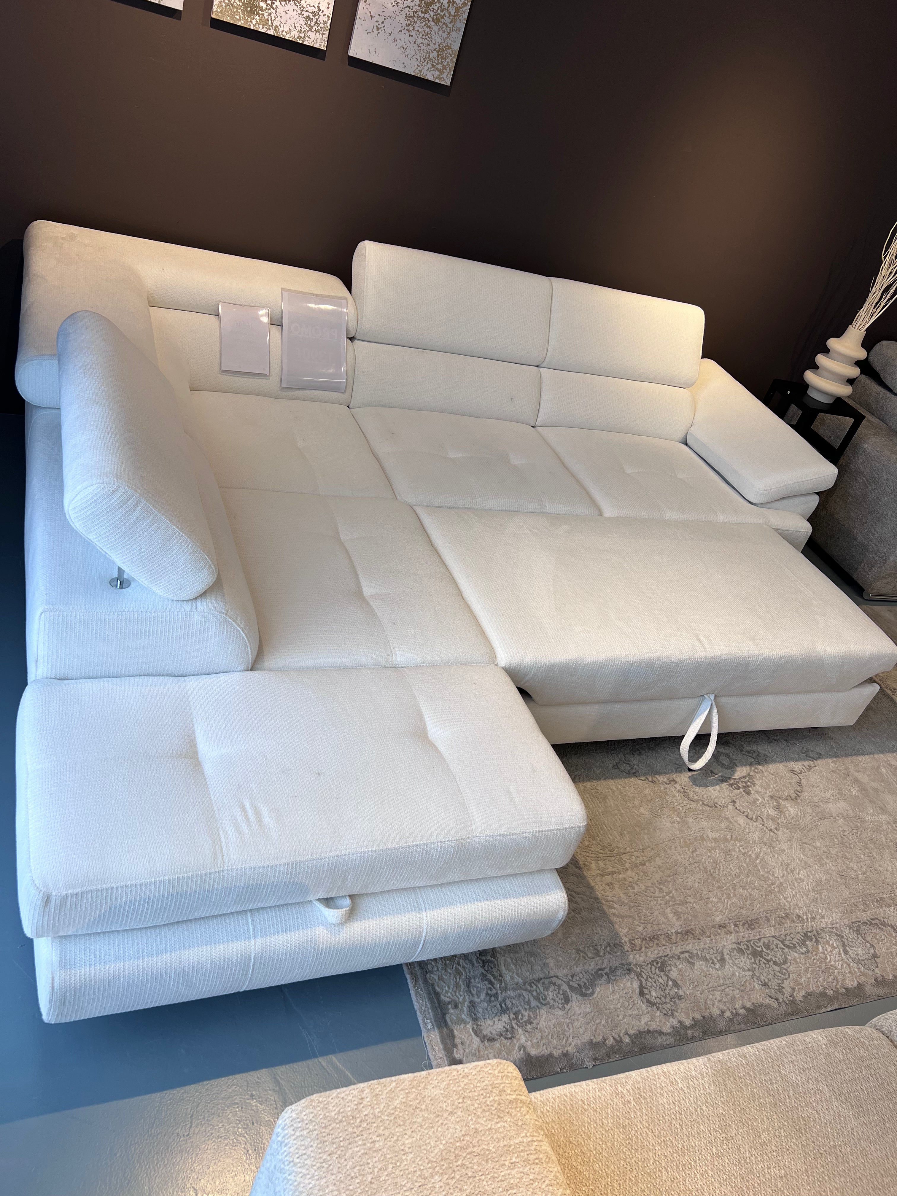 Canapé d'angle Luton - Möbel Unique