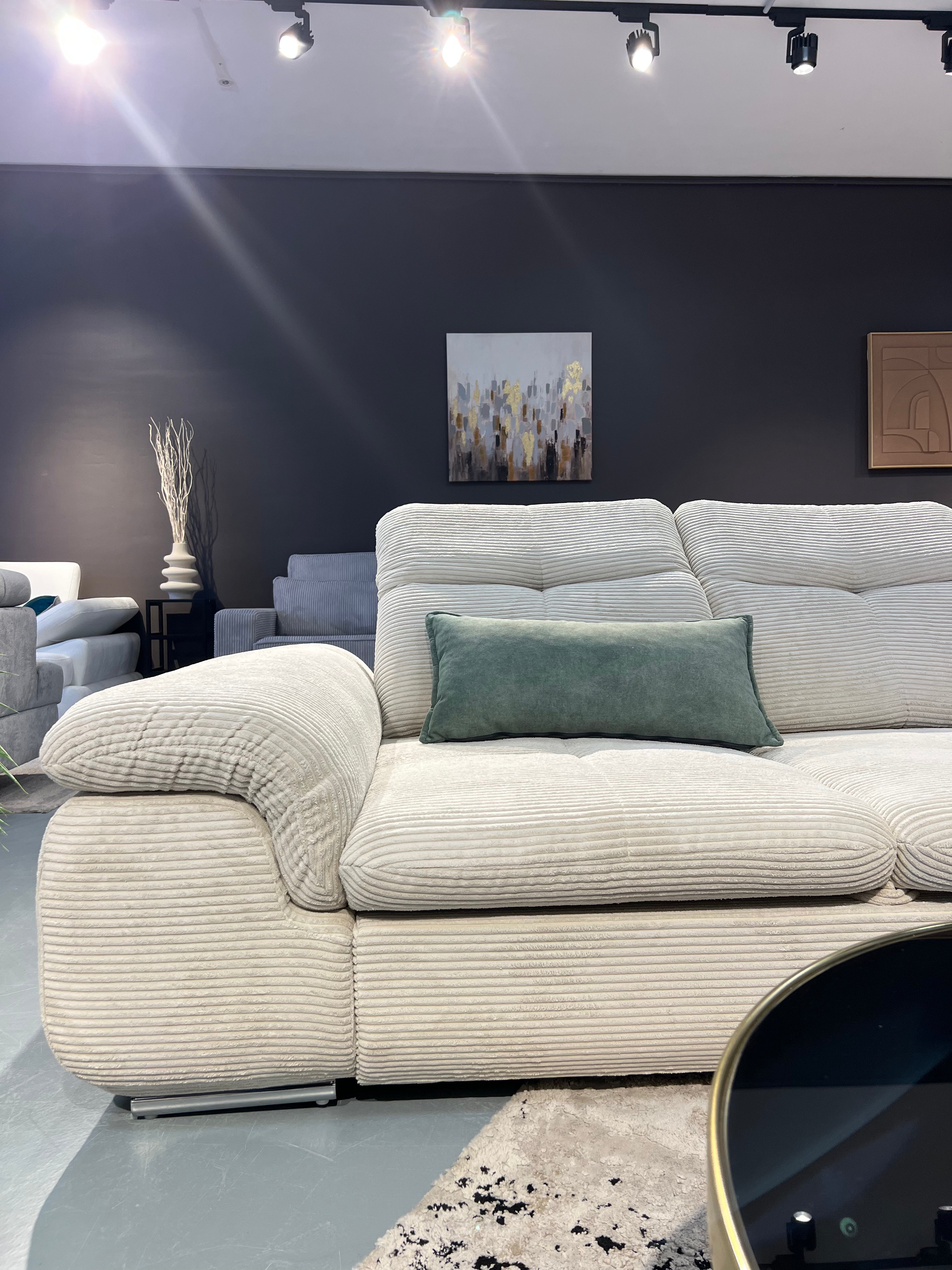 Canapé d'angle Andy L - Möbel Unique