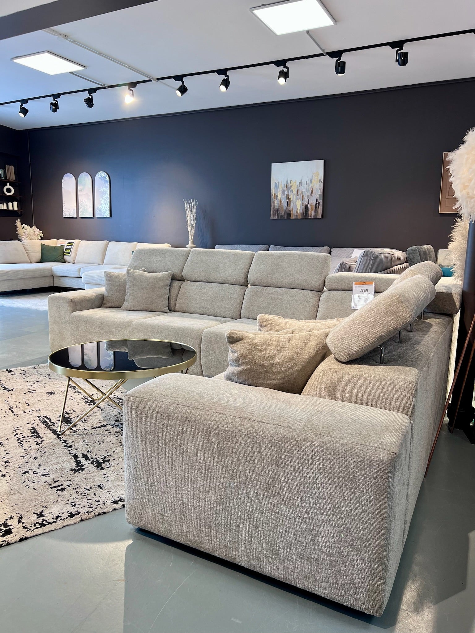 Canapé d'angle Evita - Möbel Unique