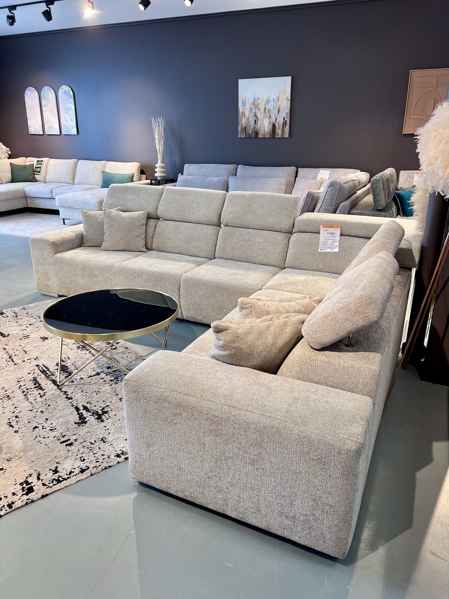 Canapé d'angle Evita - Möbel Unique