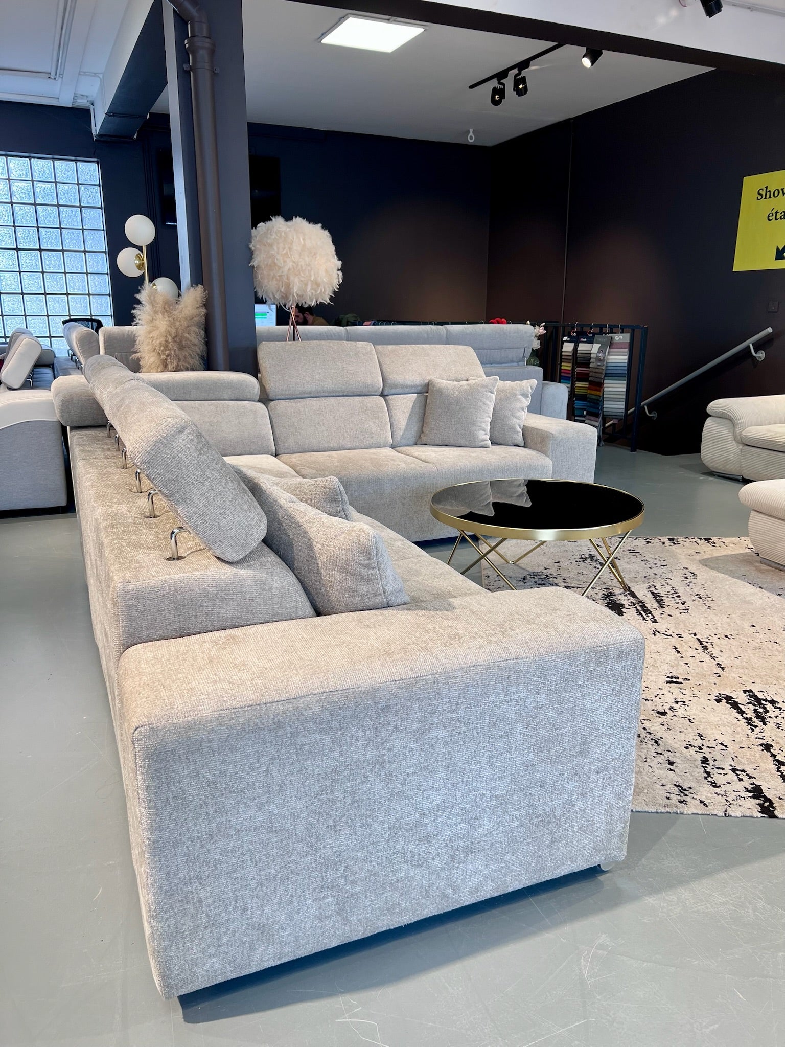 Canapé d'angle Evita - Möbel Unique