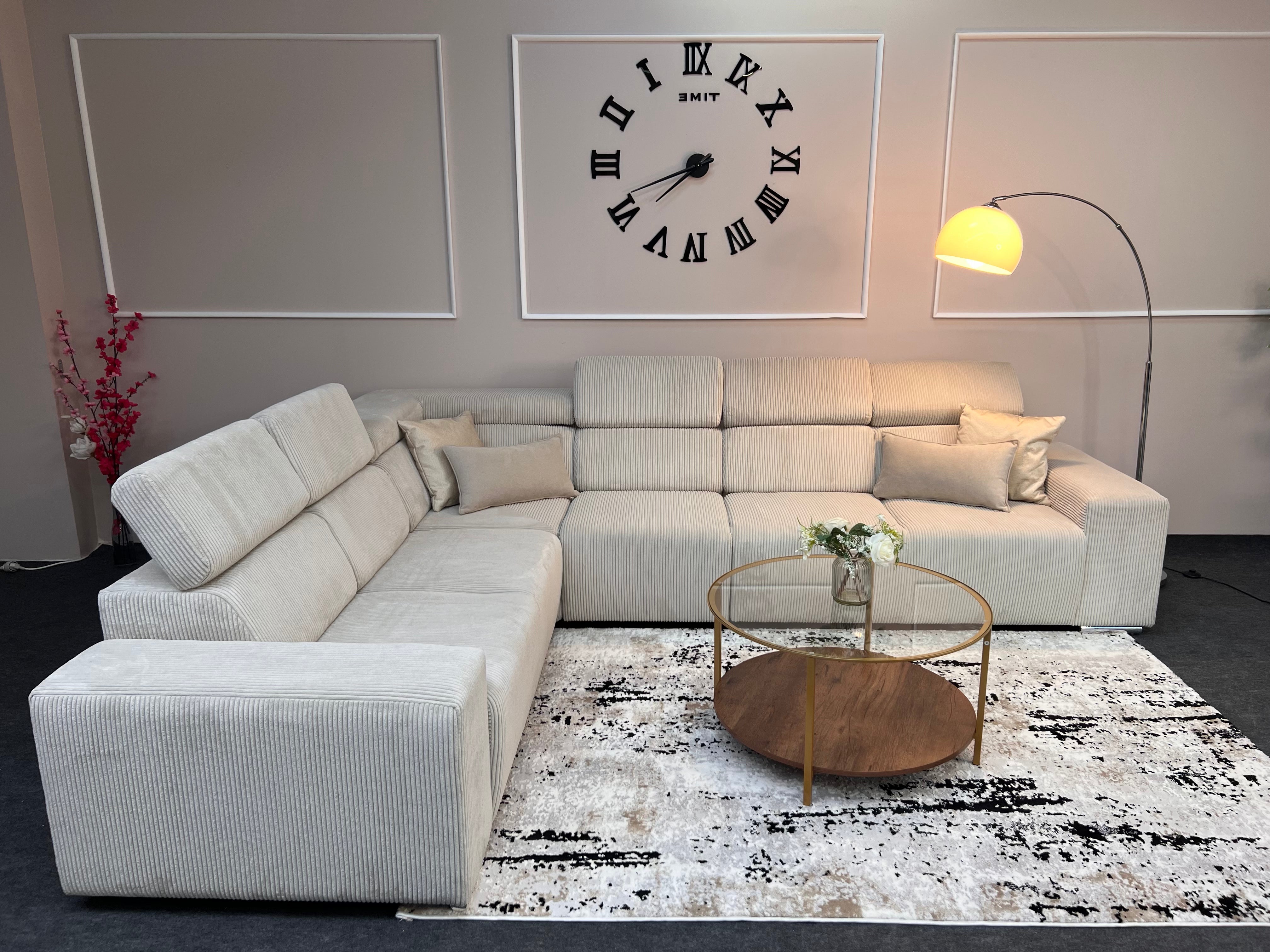 Canapé d'angle Evita - Möbel Unique