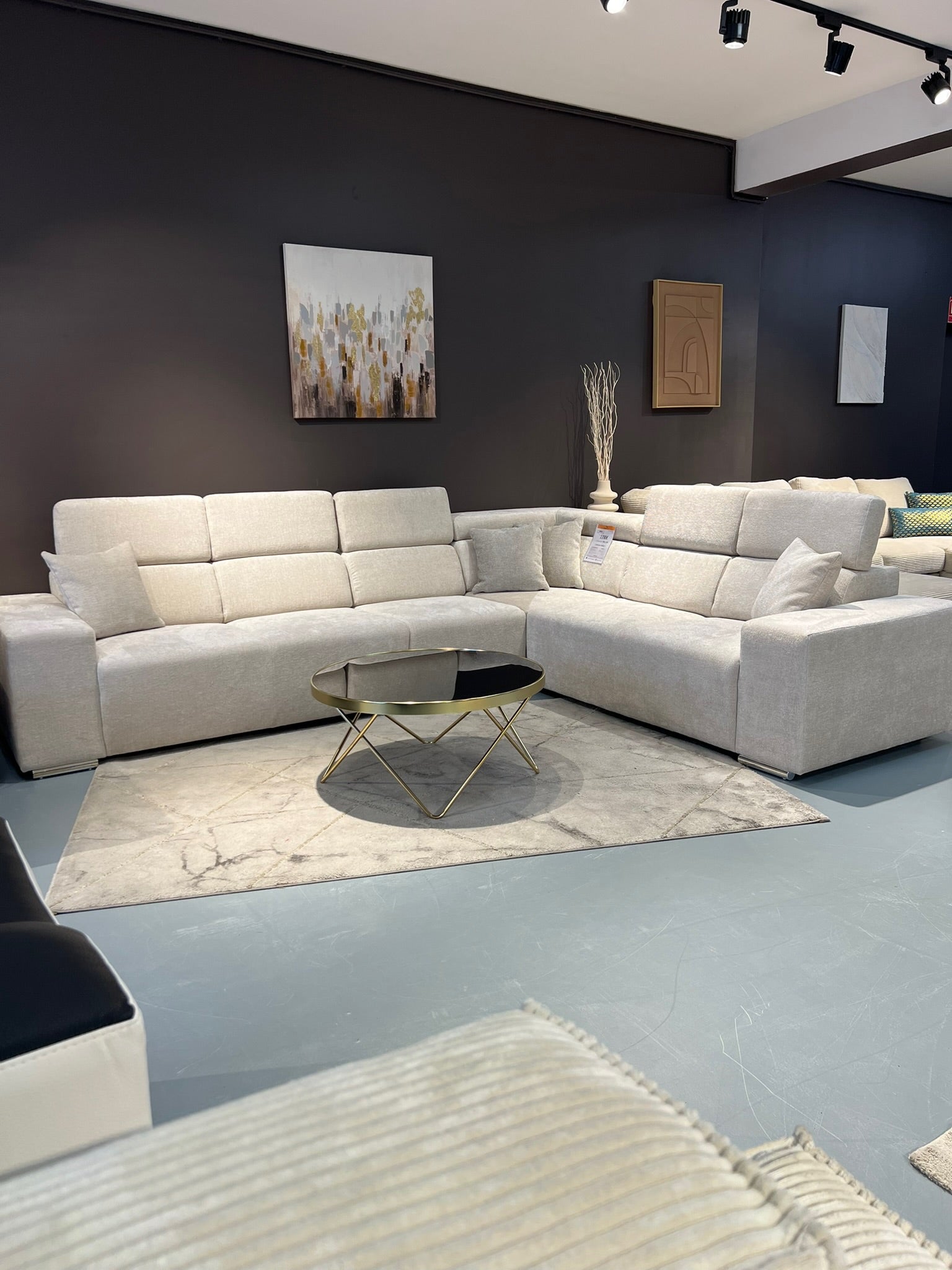 Canapé d'angle Evita - Möbel Unique