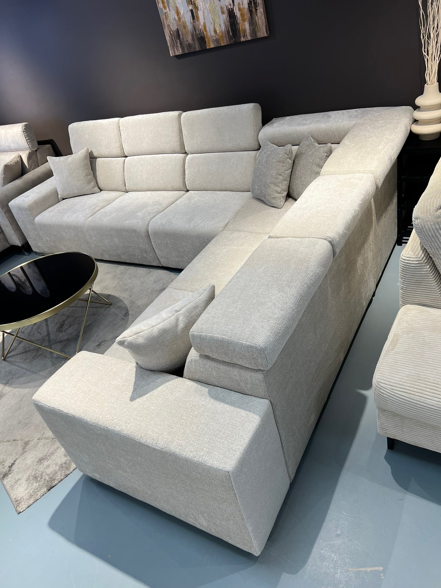 Canapé d'angle Evita - Möbel Unique