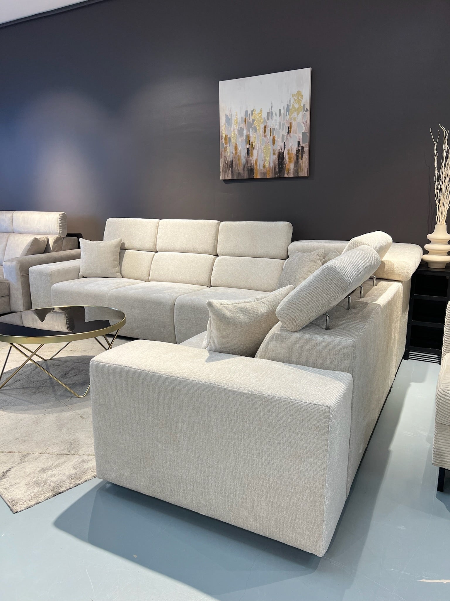 Canapé d'angle Evita - Möbel Unique