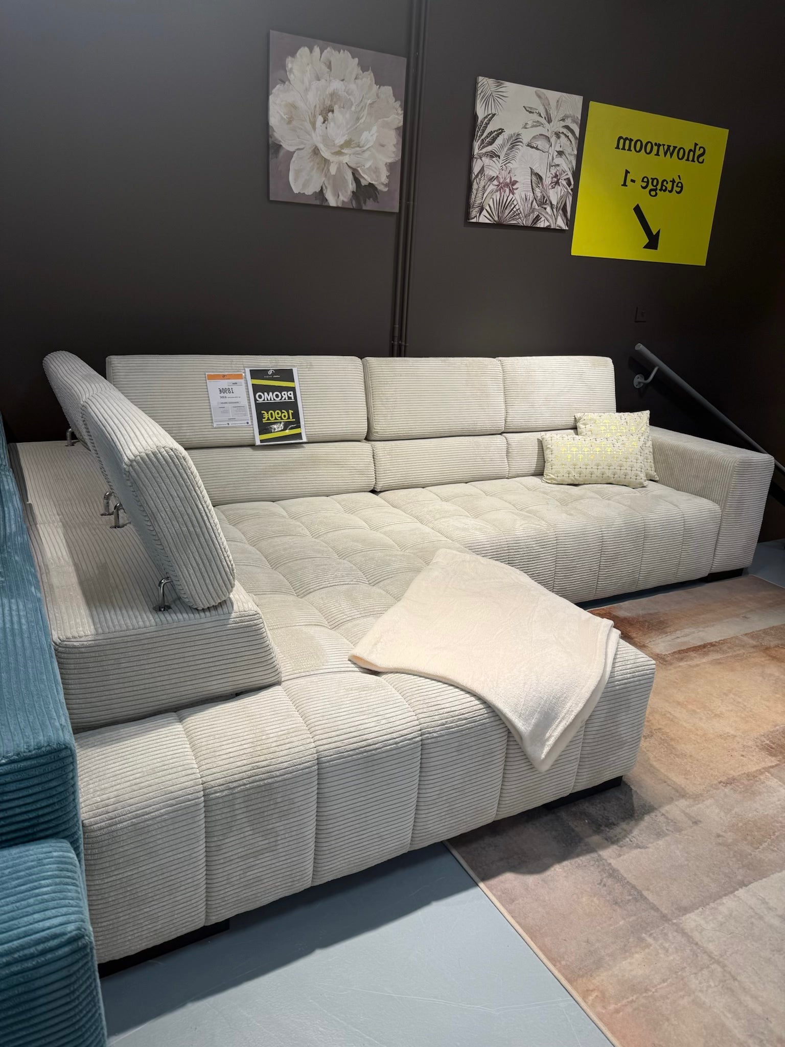 Canapé d'angle Elias - Möbel Unique