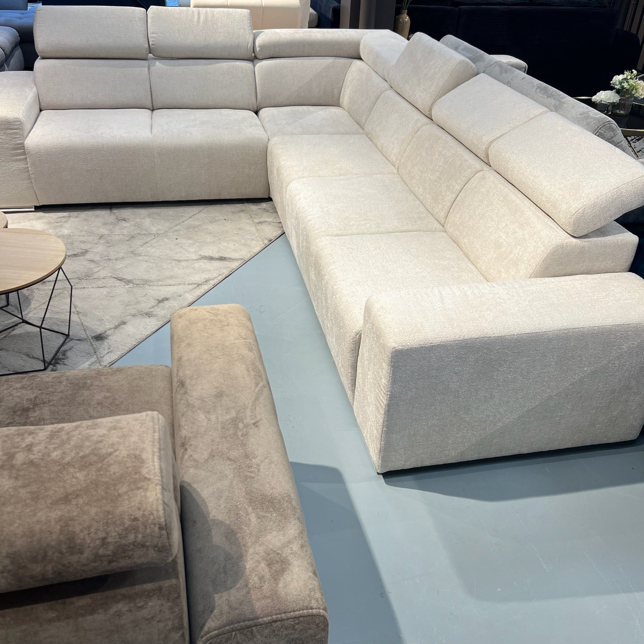 Canapé d'angle Evita - Möbel Unique