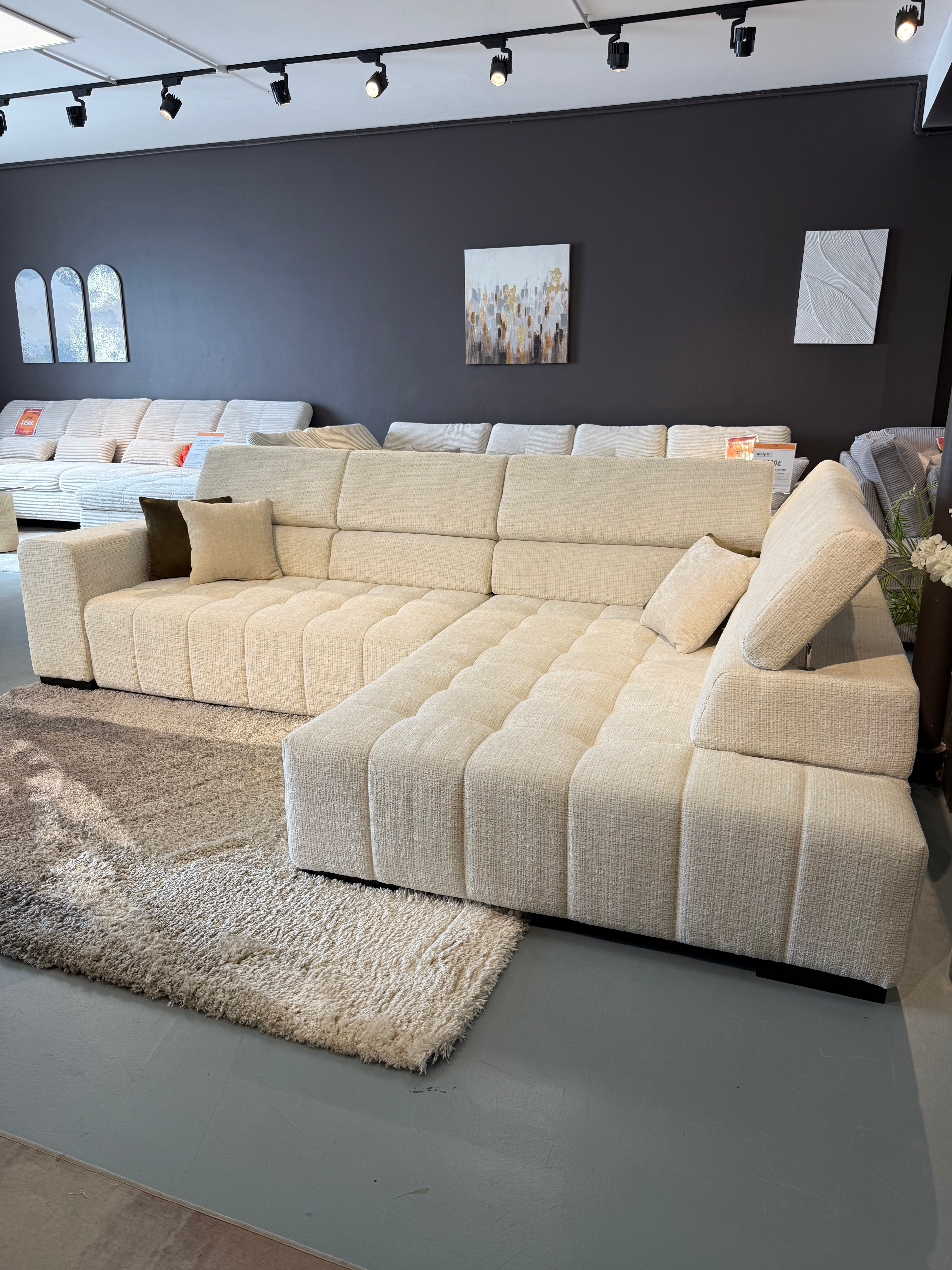 Canapé d'angle Elias - Möbel Unique