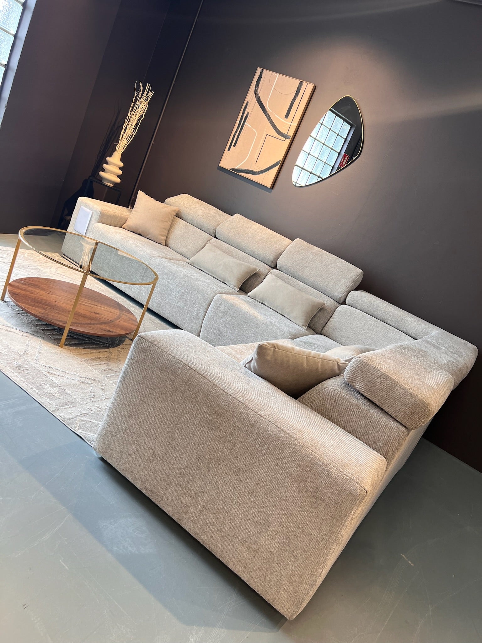 Canapé d'angle Evita - Möbel Unique