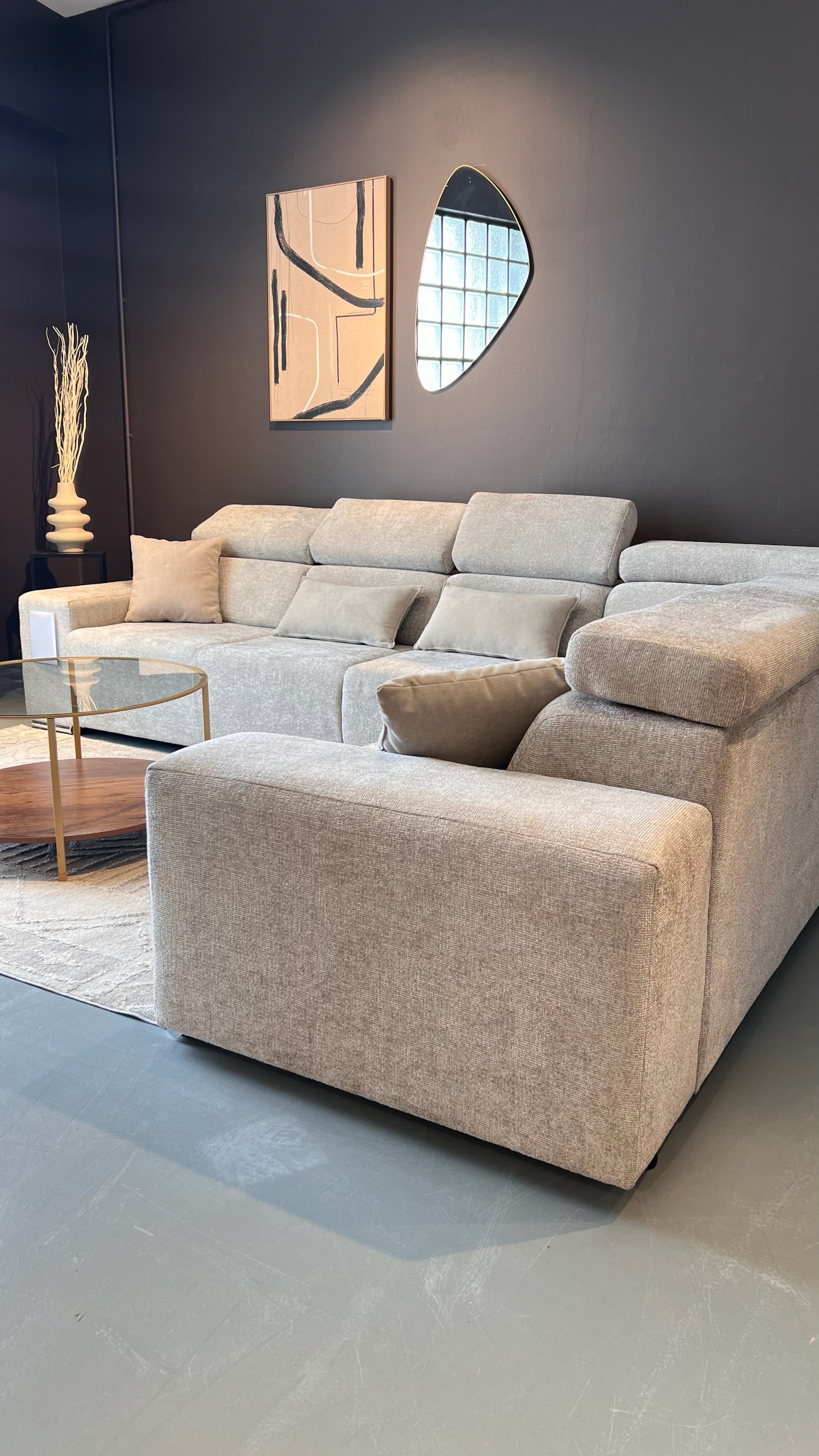 Canapé d'angle Evita - Möbel Unique