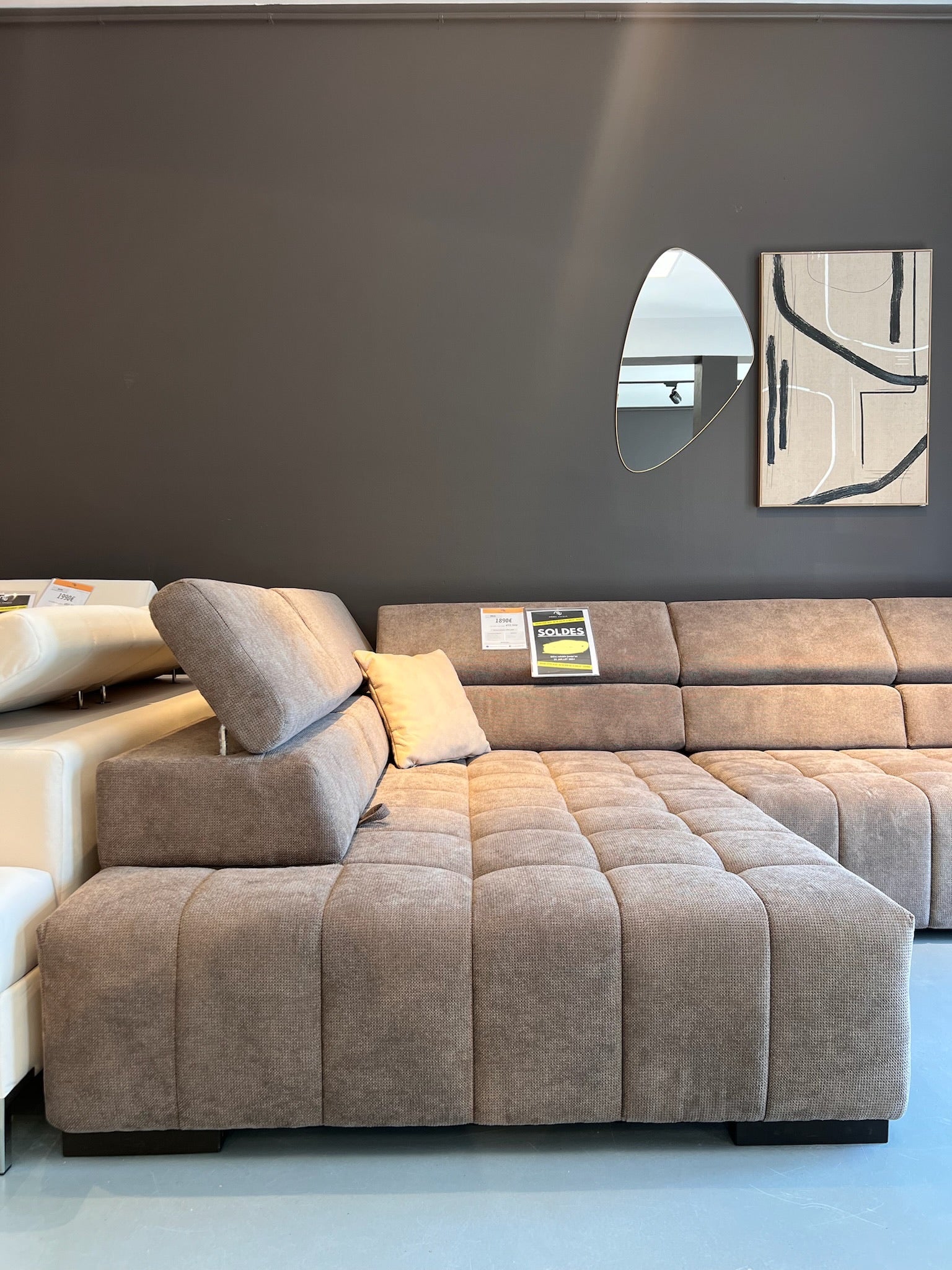 Canapé d'angle Elias - Möbel Unique