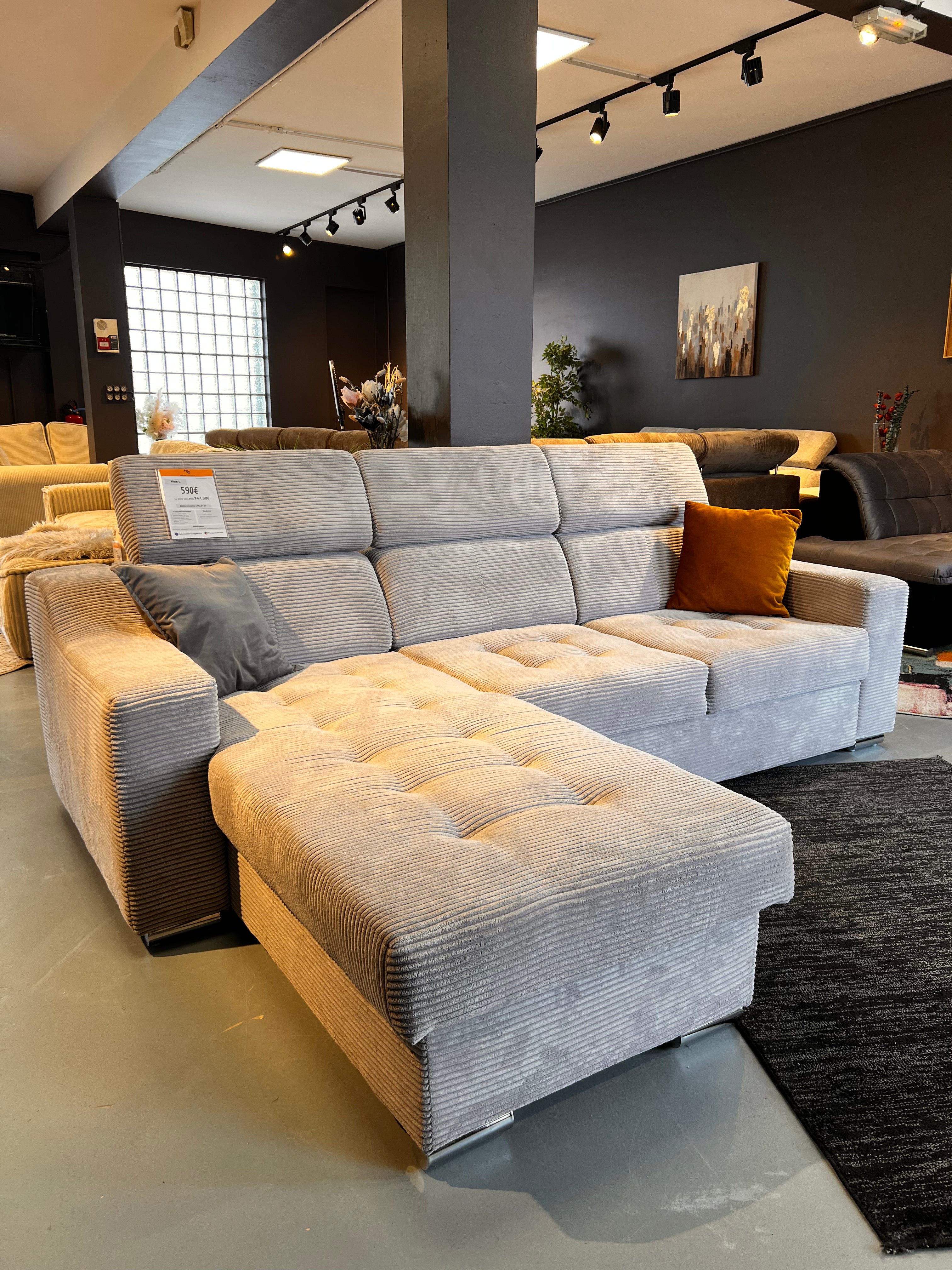 Canapé d'angle Max - Möbel Unique