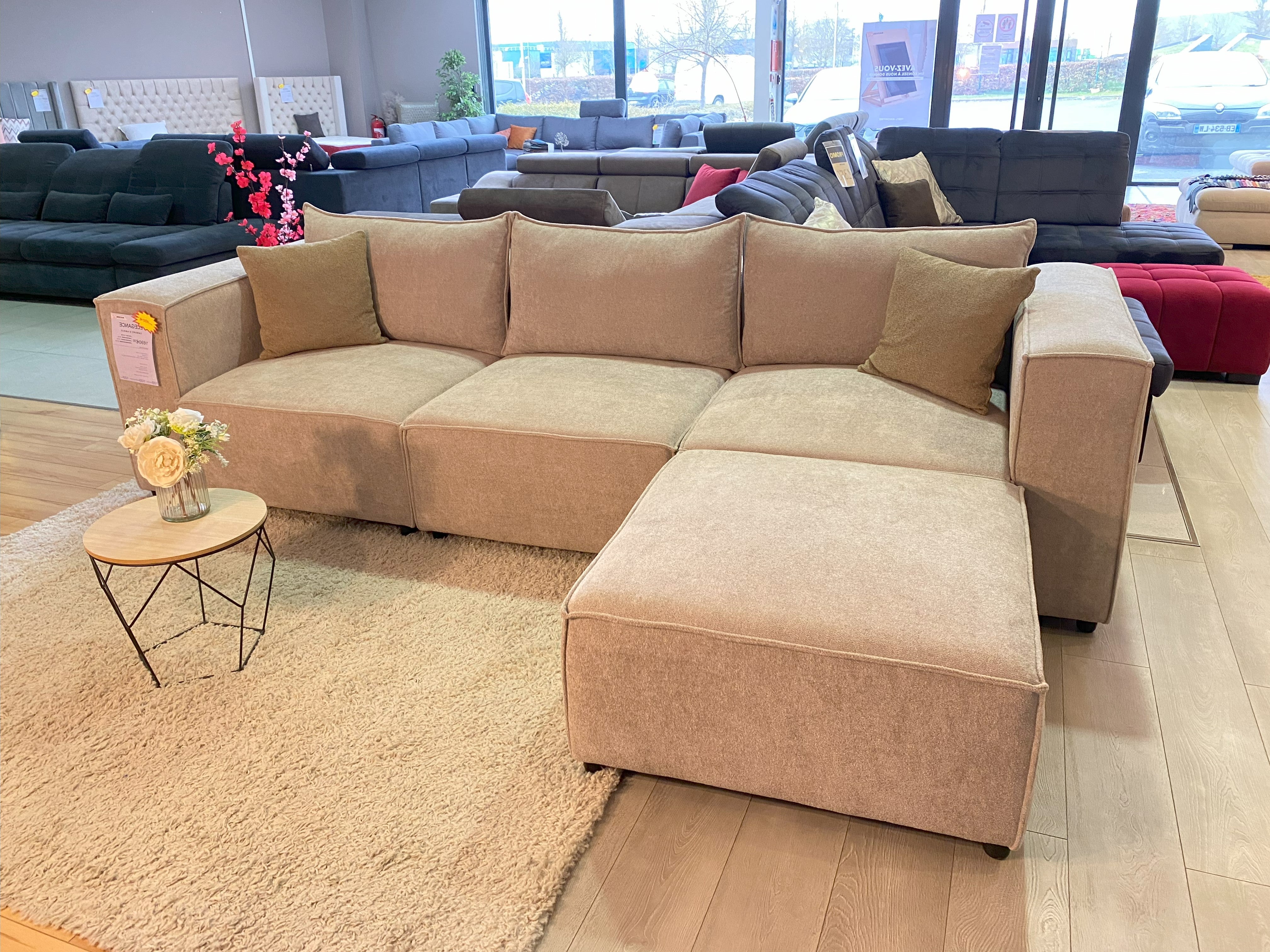 Canapé ELEGANCE 3+1 Modulable - Möbel Unique