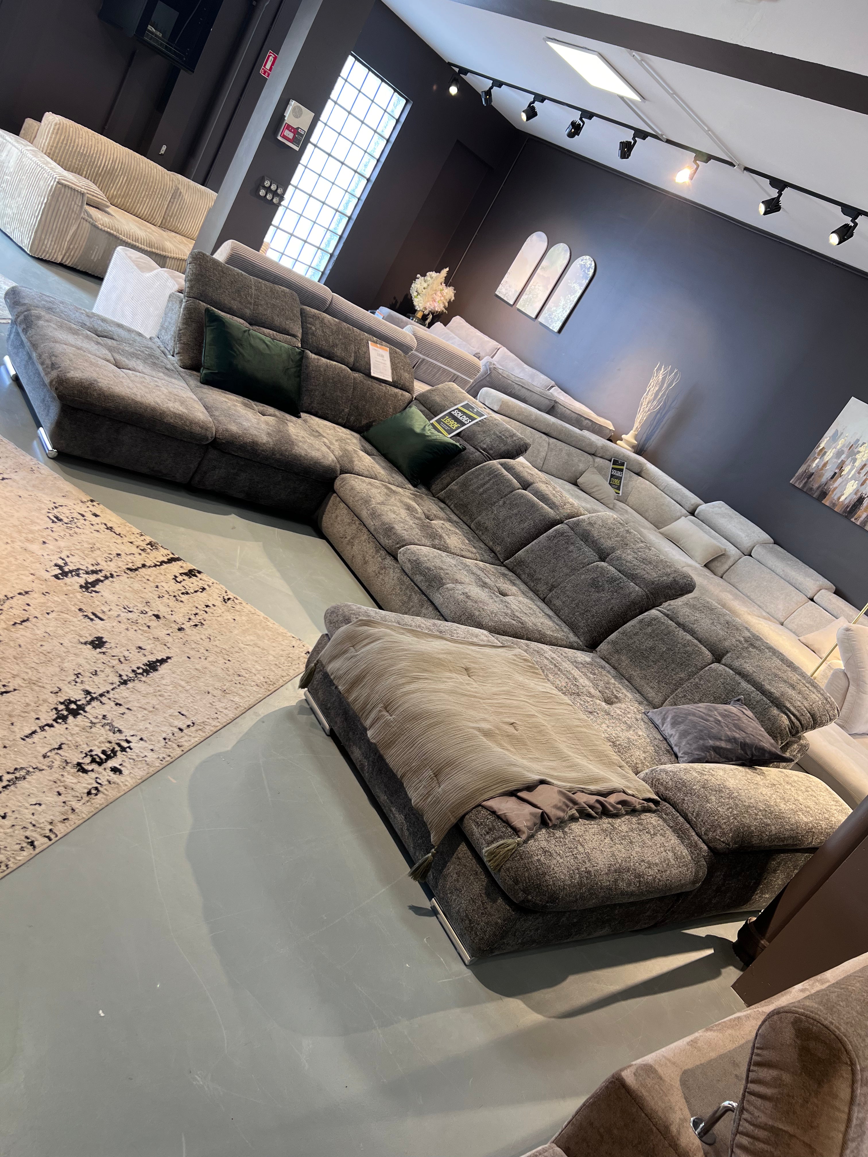 Canapé panoramique Andy U - Möbel Unique