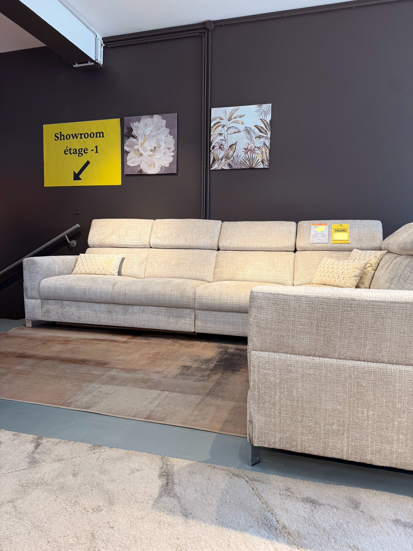 Canapé d'angle Denver - Möbel Unique