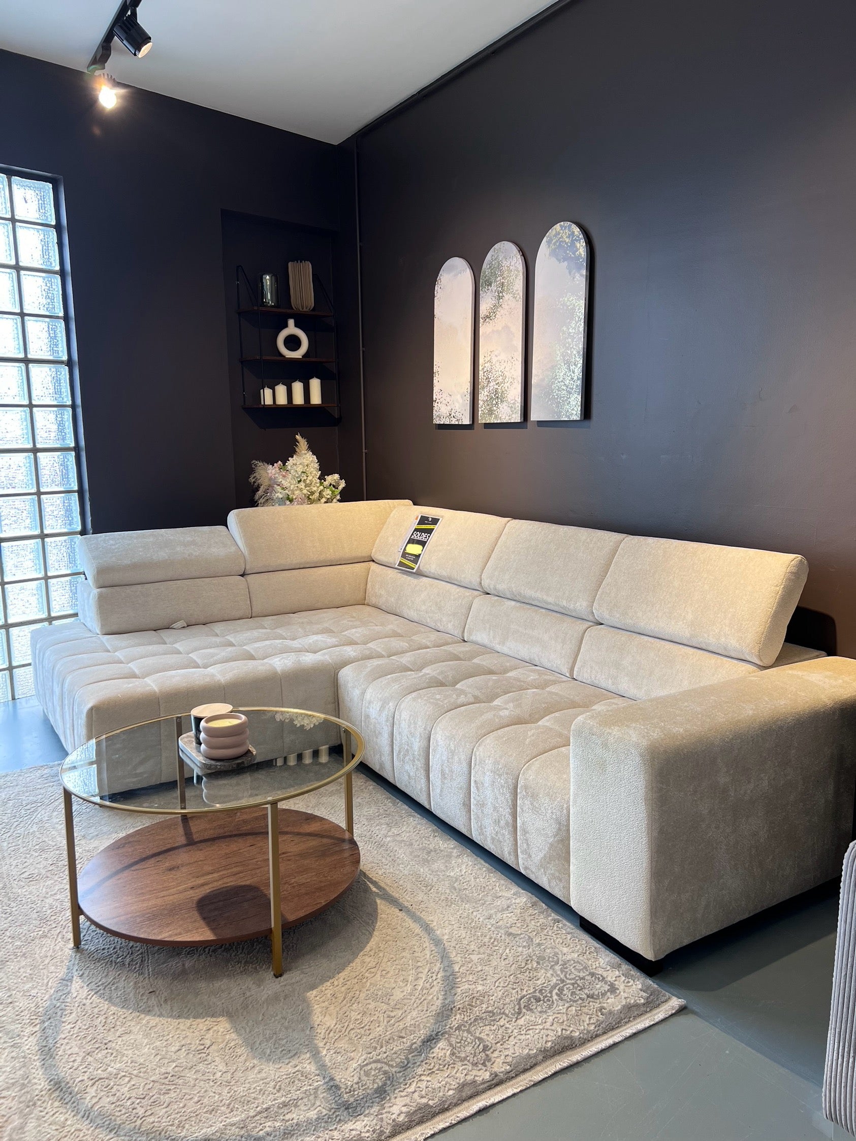 Canapé d'angle Elias - Möbel Unique