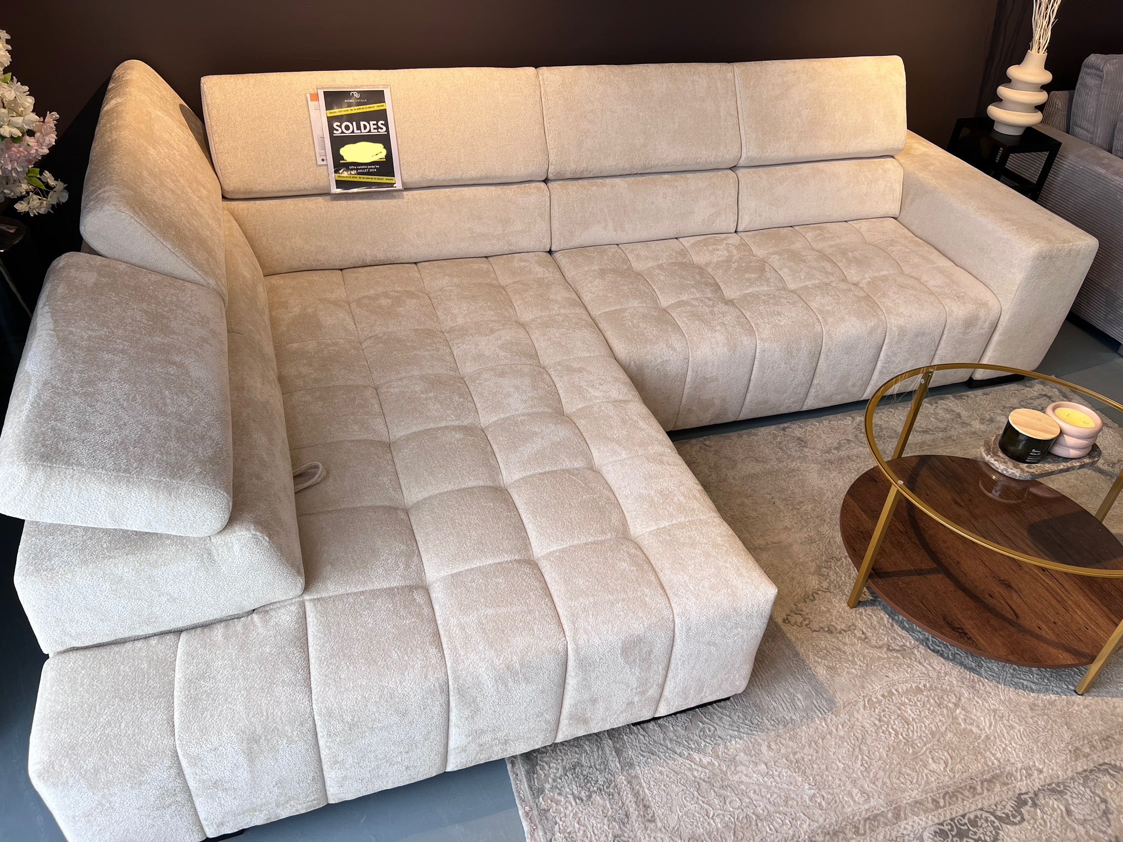 Canapé d'angle Elias - Möbel Unique