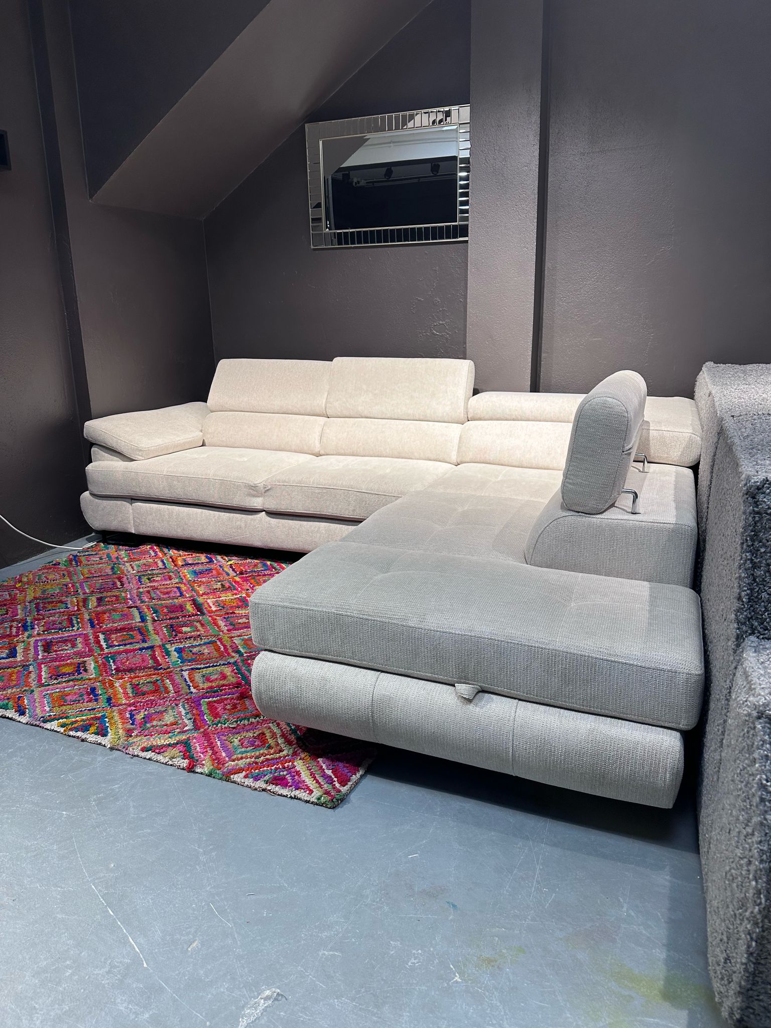 Canapé d'angle Luton - Möbel Unique