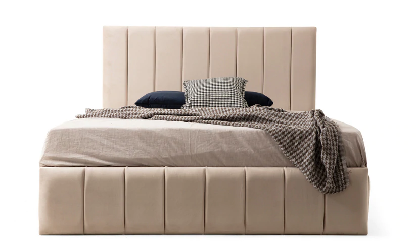 Cadre de Lit Polo - Beige - Möbel Unique