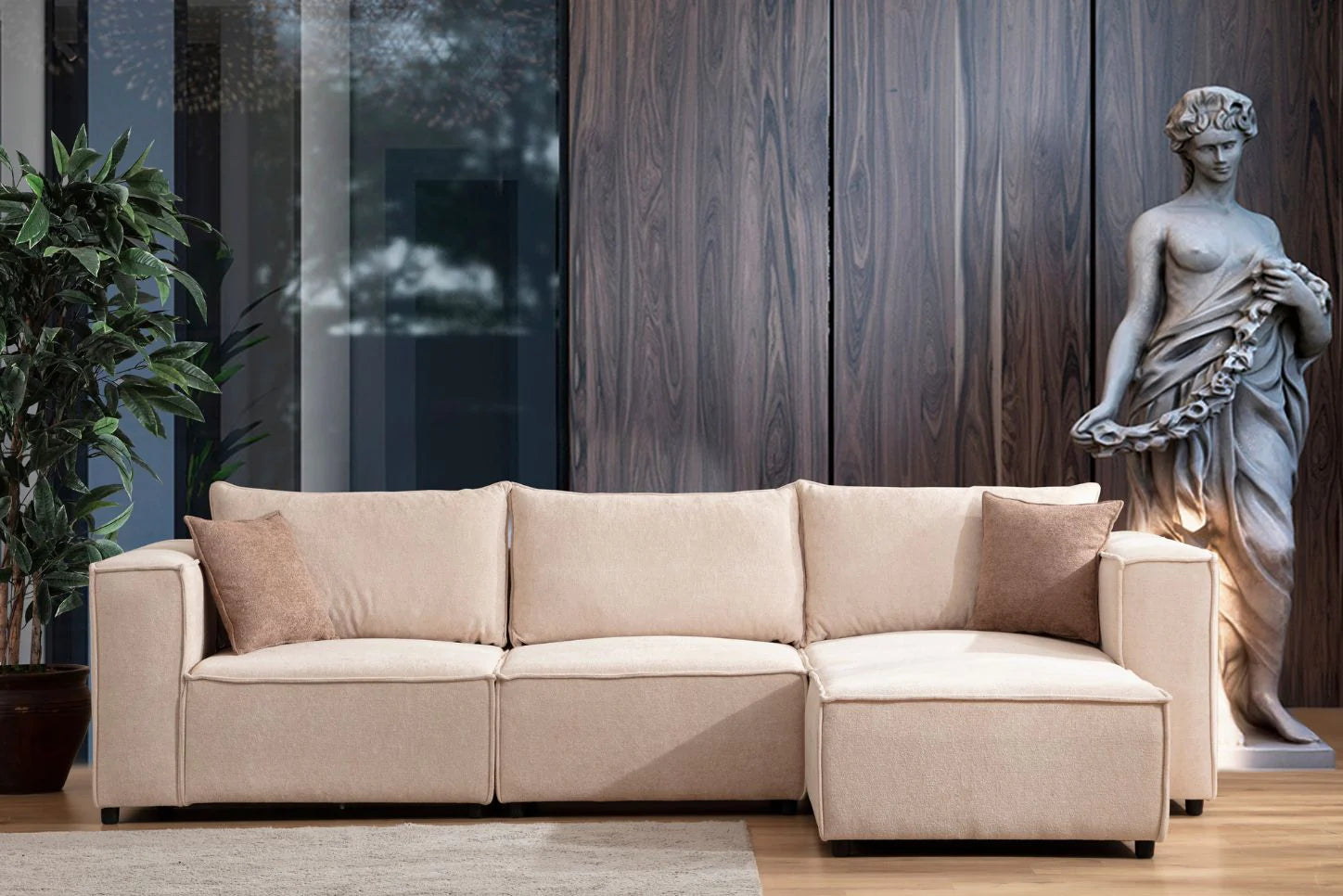 Canapé ELEGANCE 3+1 Modulable - Möbel Unique