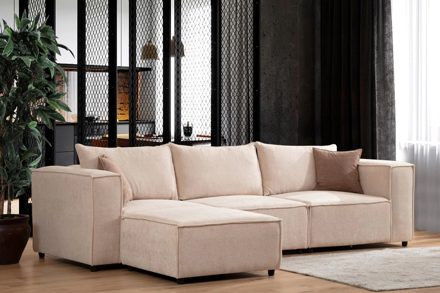 Canapé ELEGANCE 3+1 Modulable - Möbel Unique