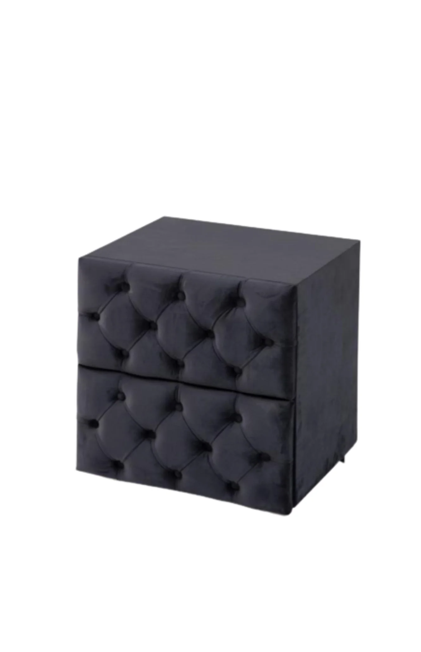 Table de chevet gris anthracite - Möbel Unique