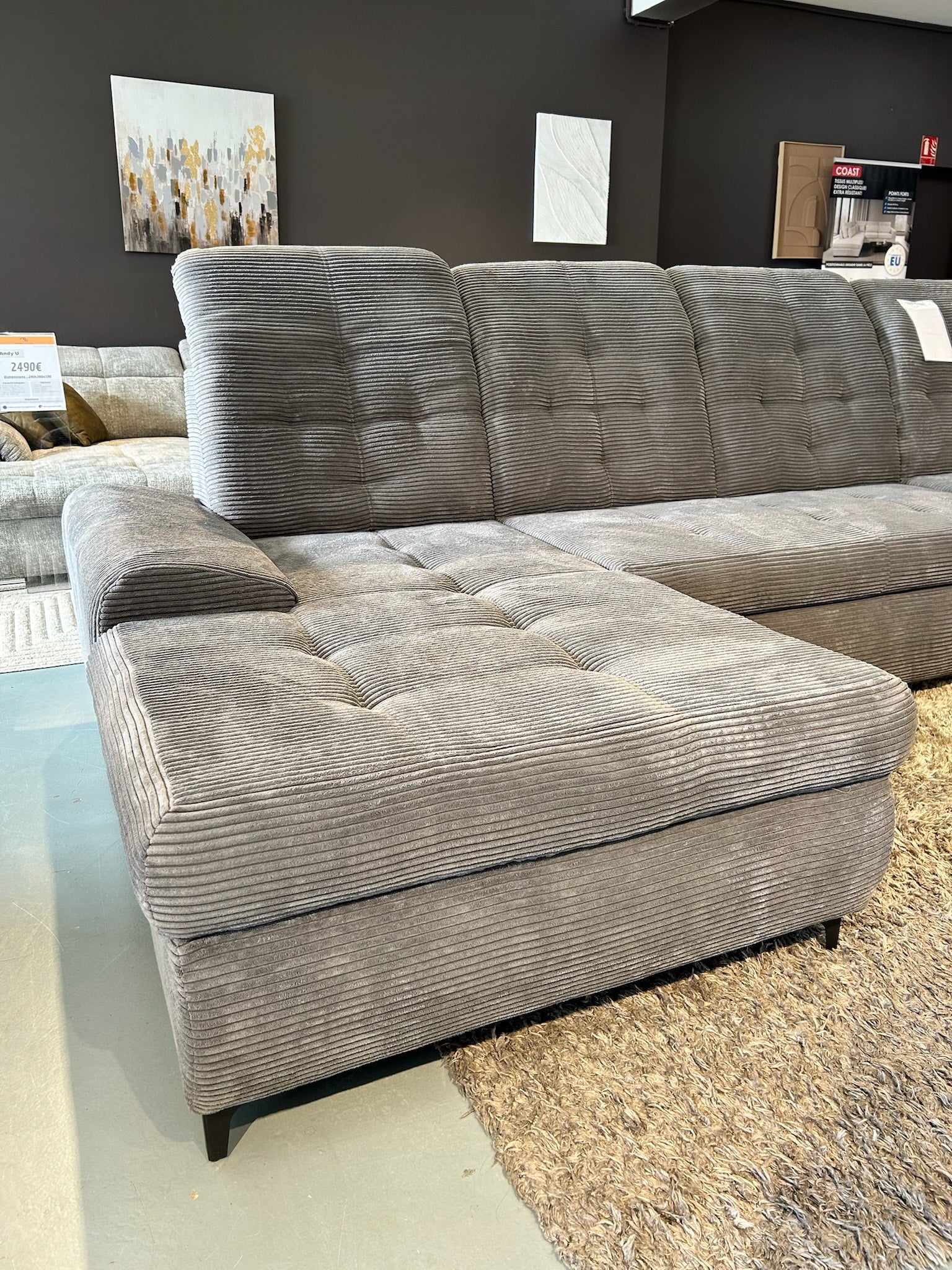 Canapé panoramique Bella U