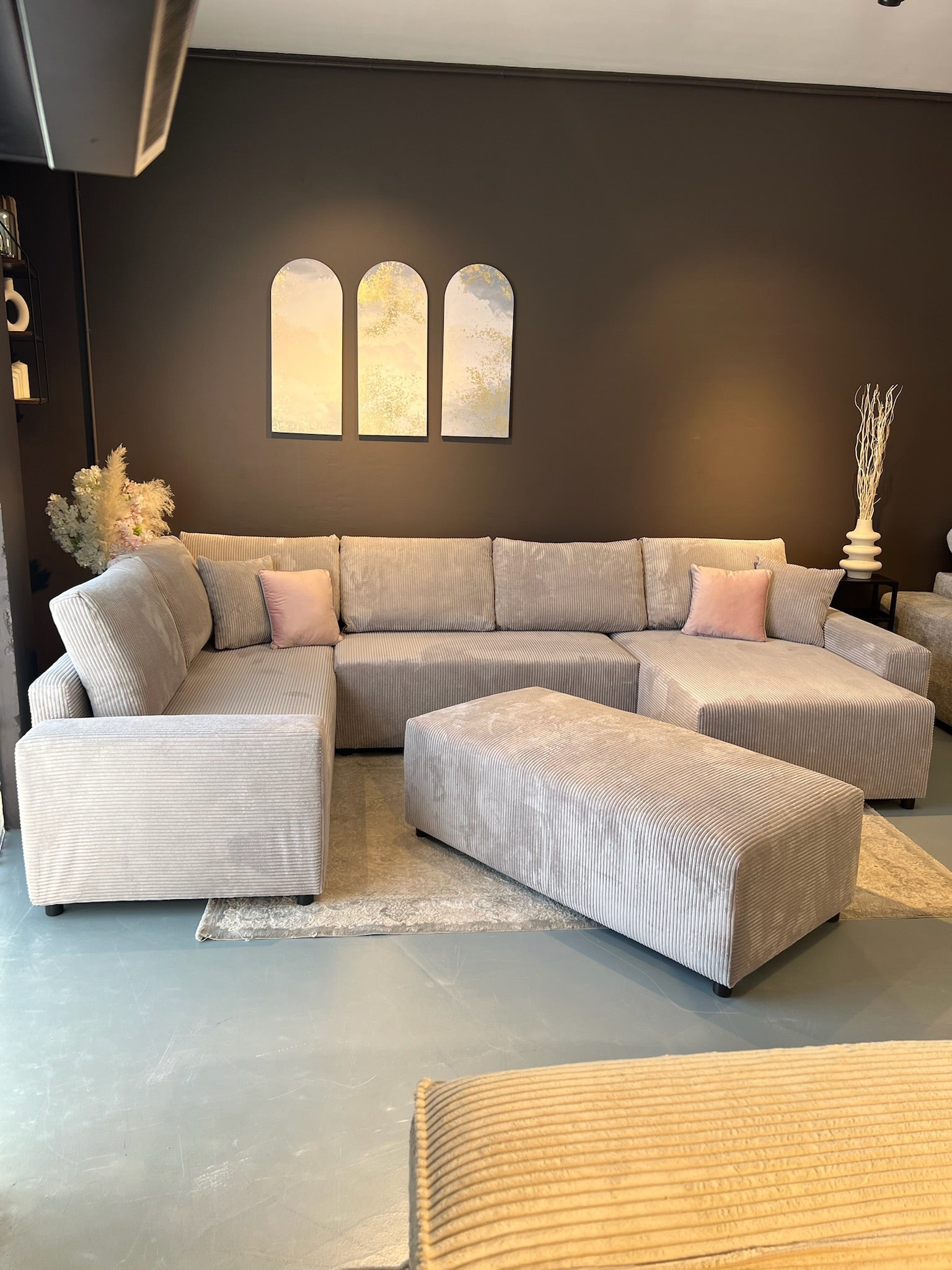 Canapé panoramique Lina U - Möbel Unique