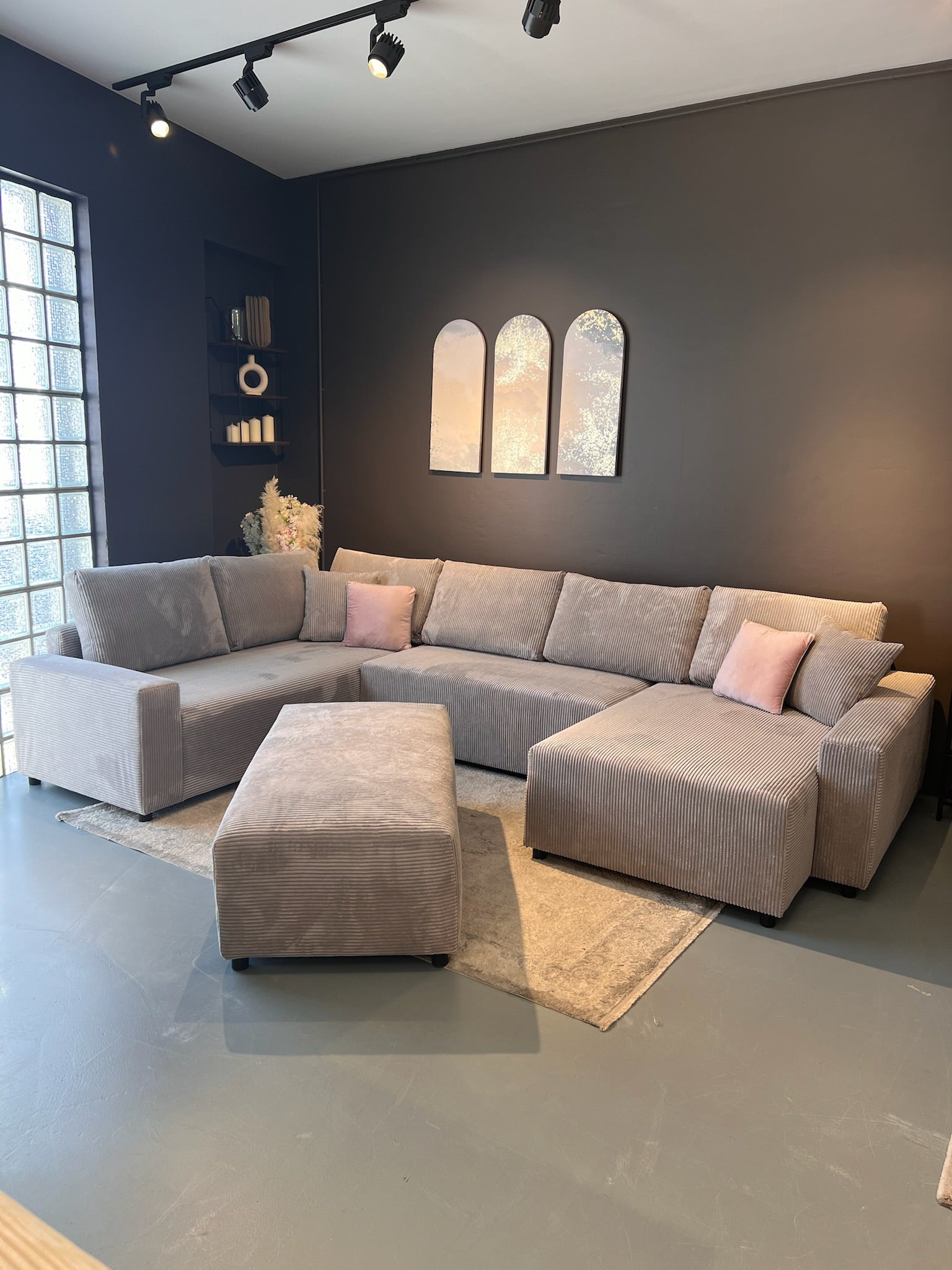 Canapé panoramique Lina U - Möbel Unique