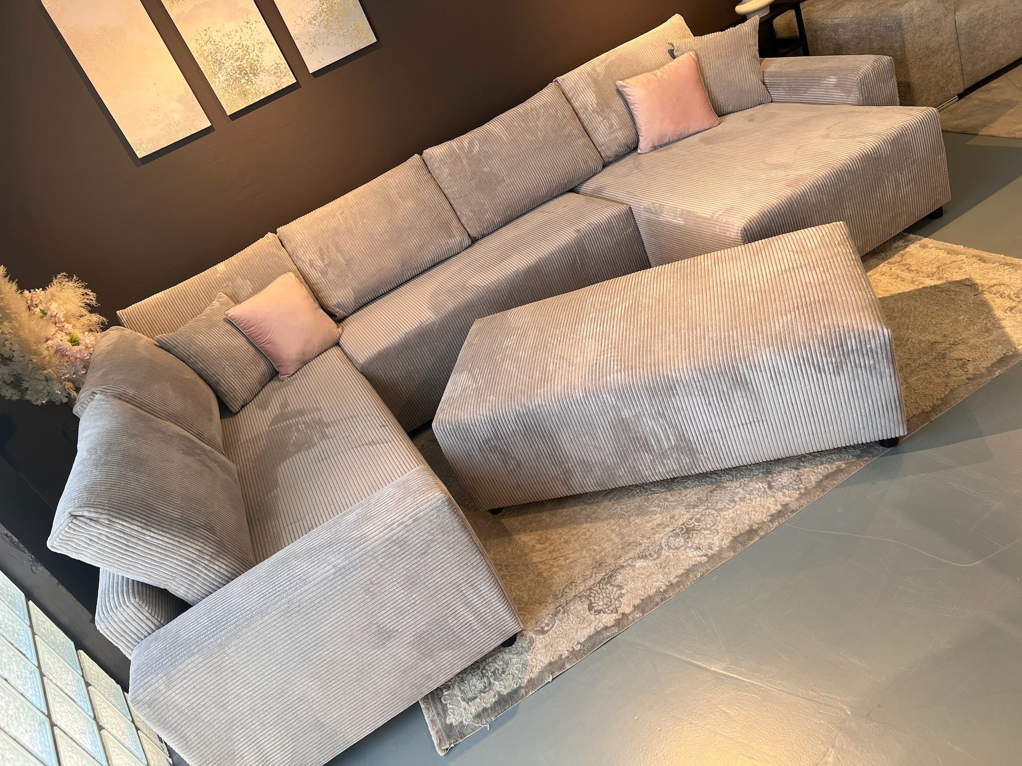 Canapé panoramique Lina U - Möbel Unique