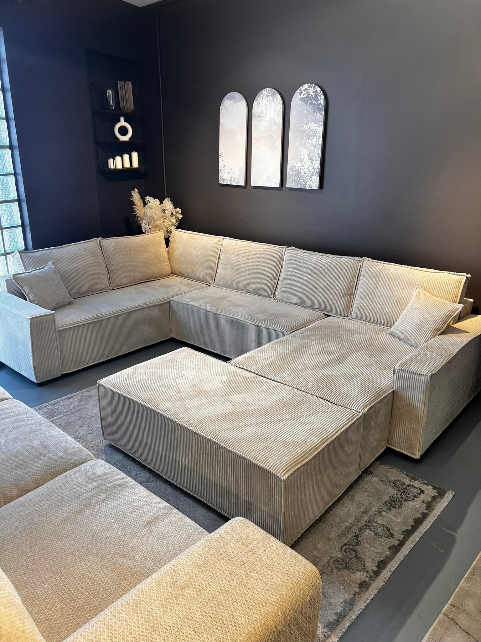 Canapé panoramique Lina U - Möbel Unique