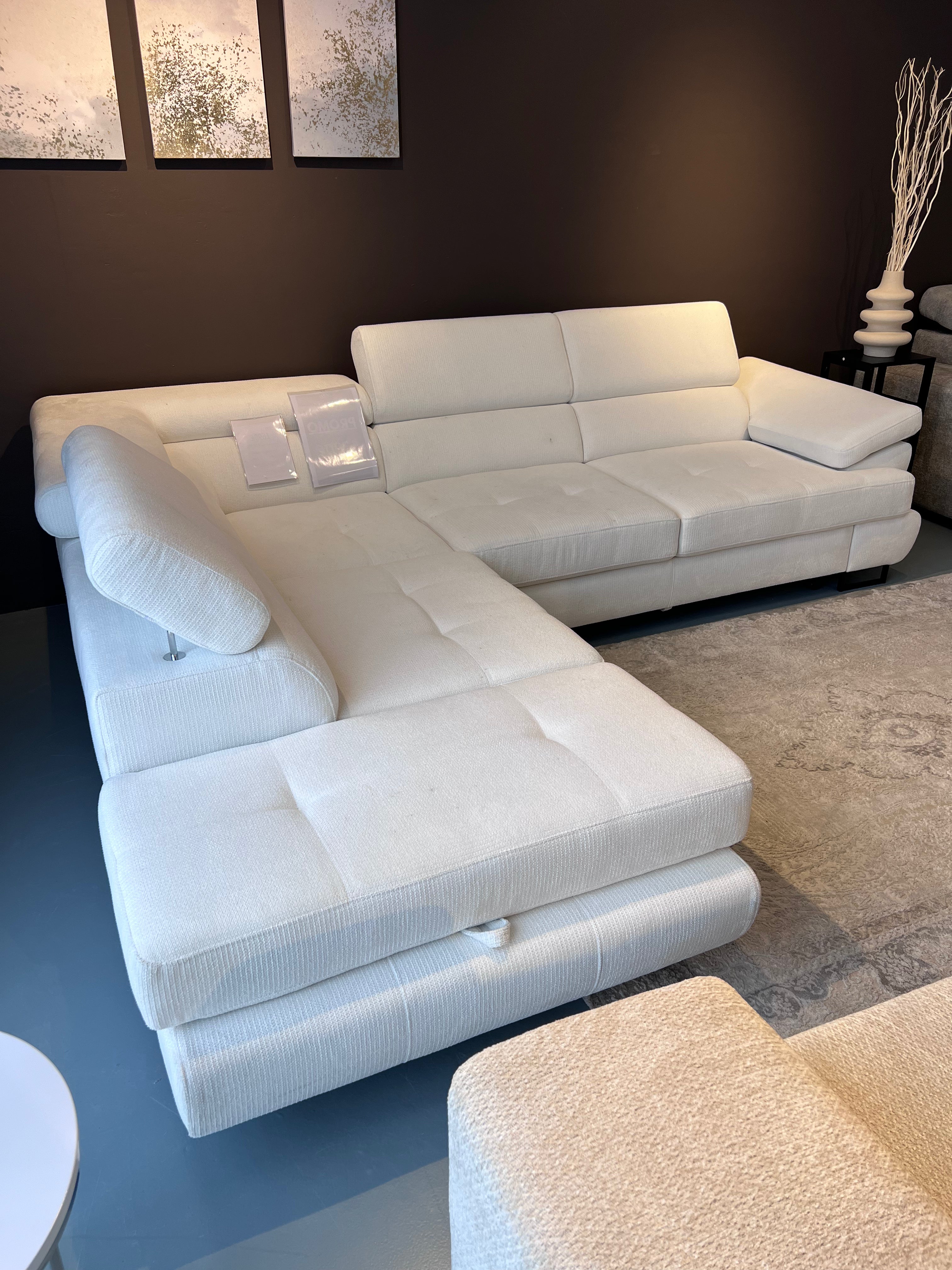 Canapé d'angle Luton - Möbel Unique