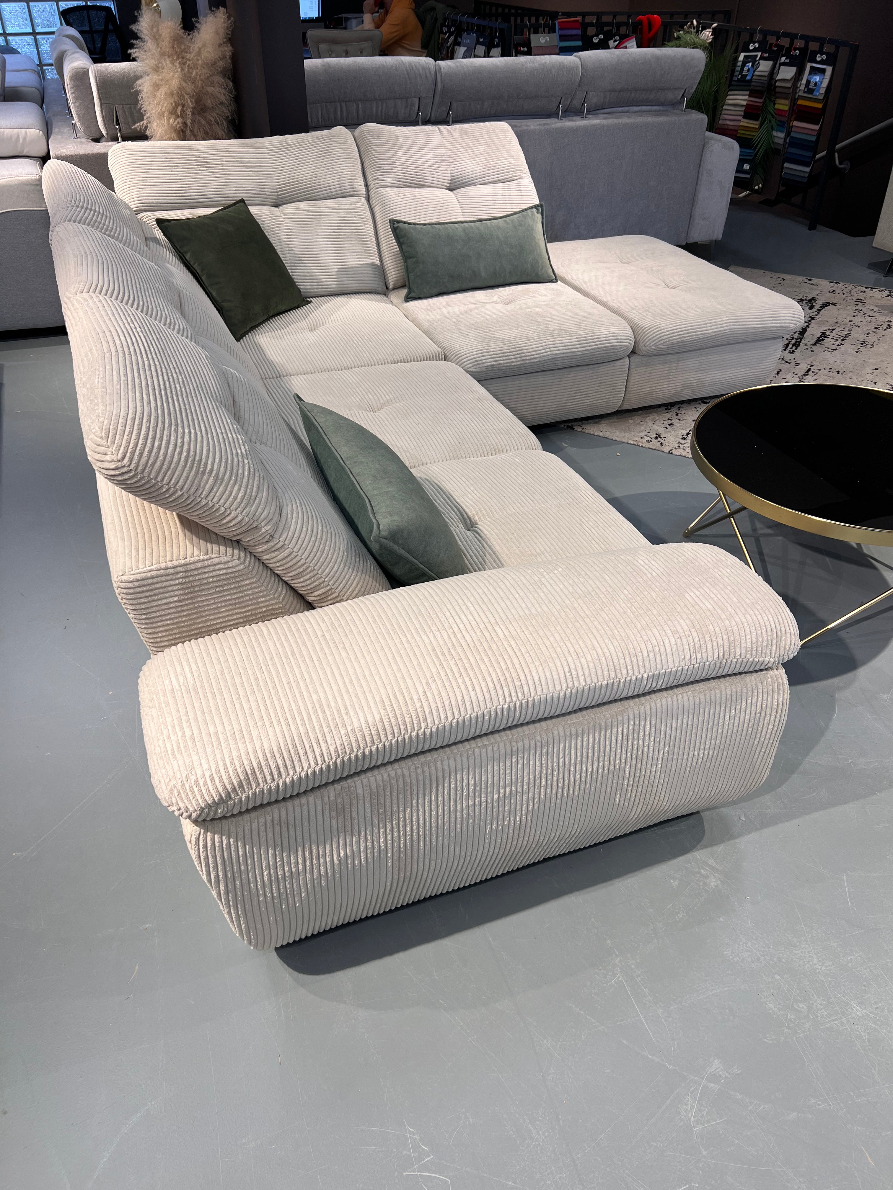 Canapé d'angle Andy L - Möbel Unique