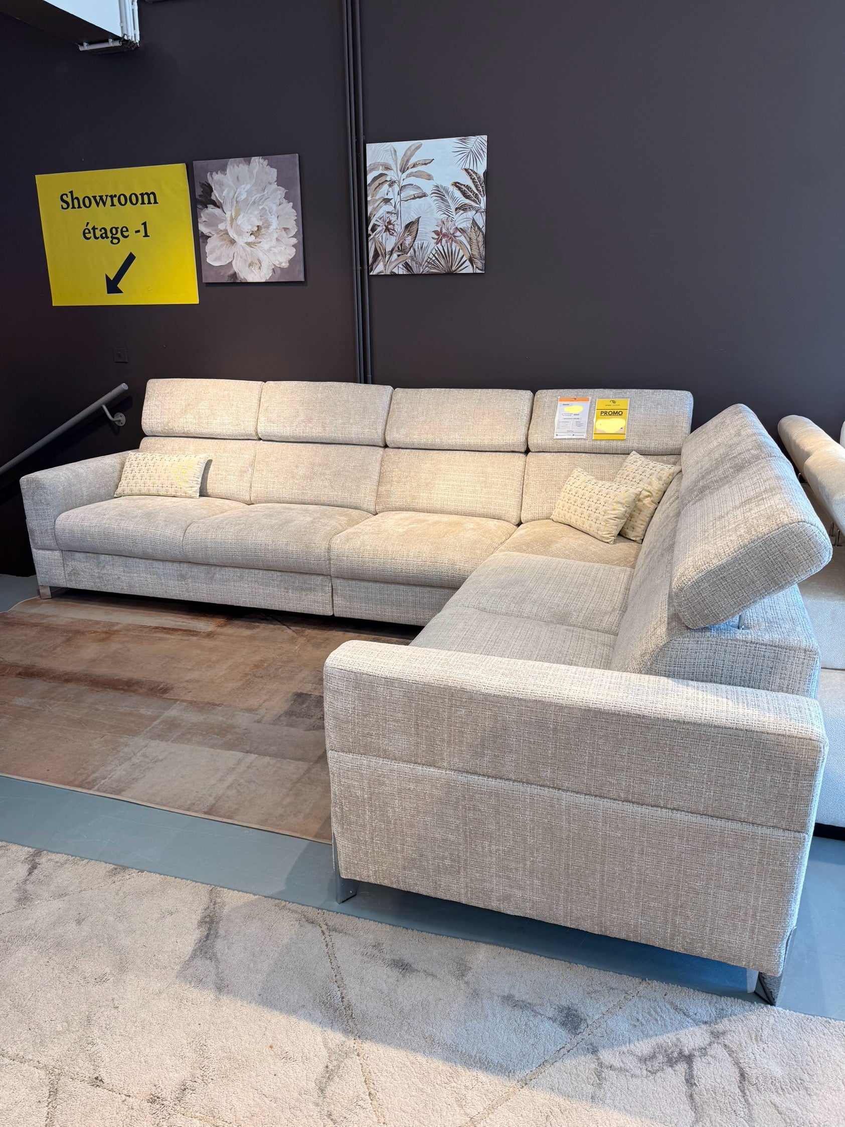 Canapé d'angle Denver - Möbel Unique