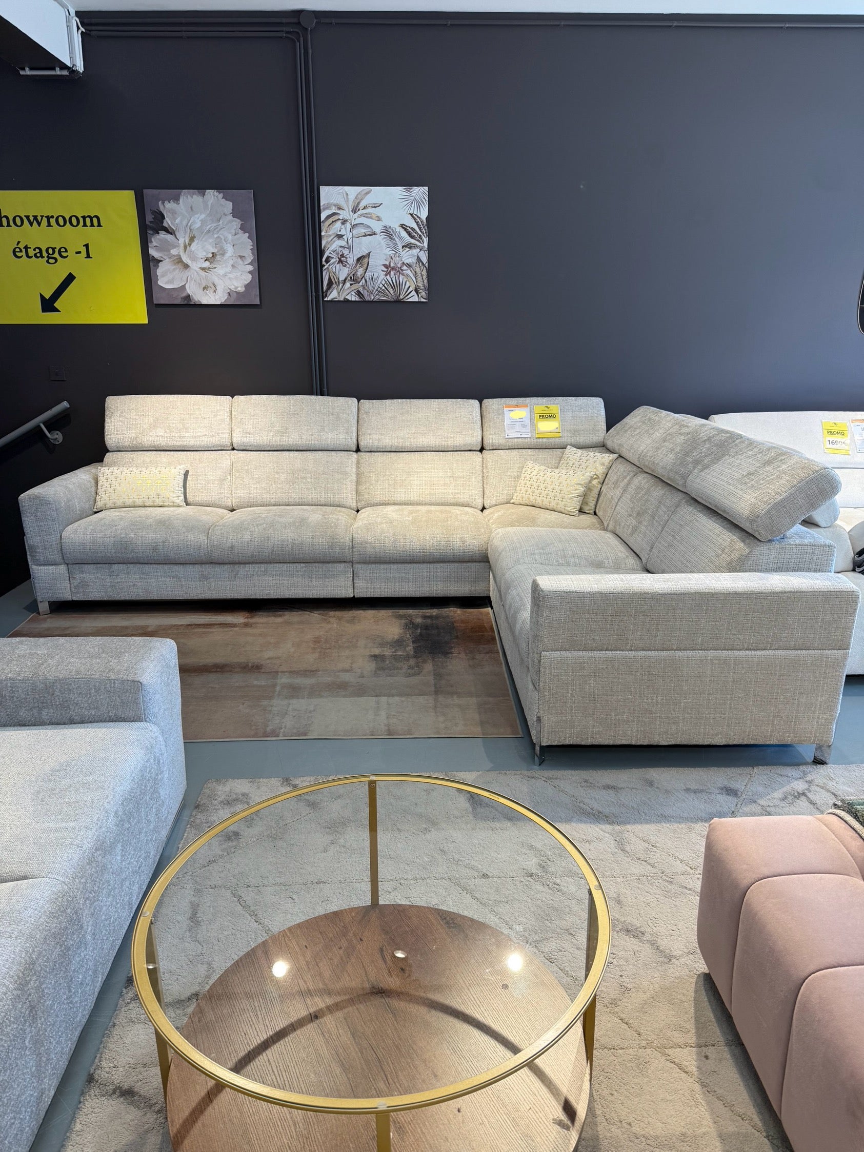 Canapé d'angle Denver - Möbel Unique