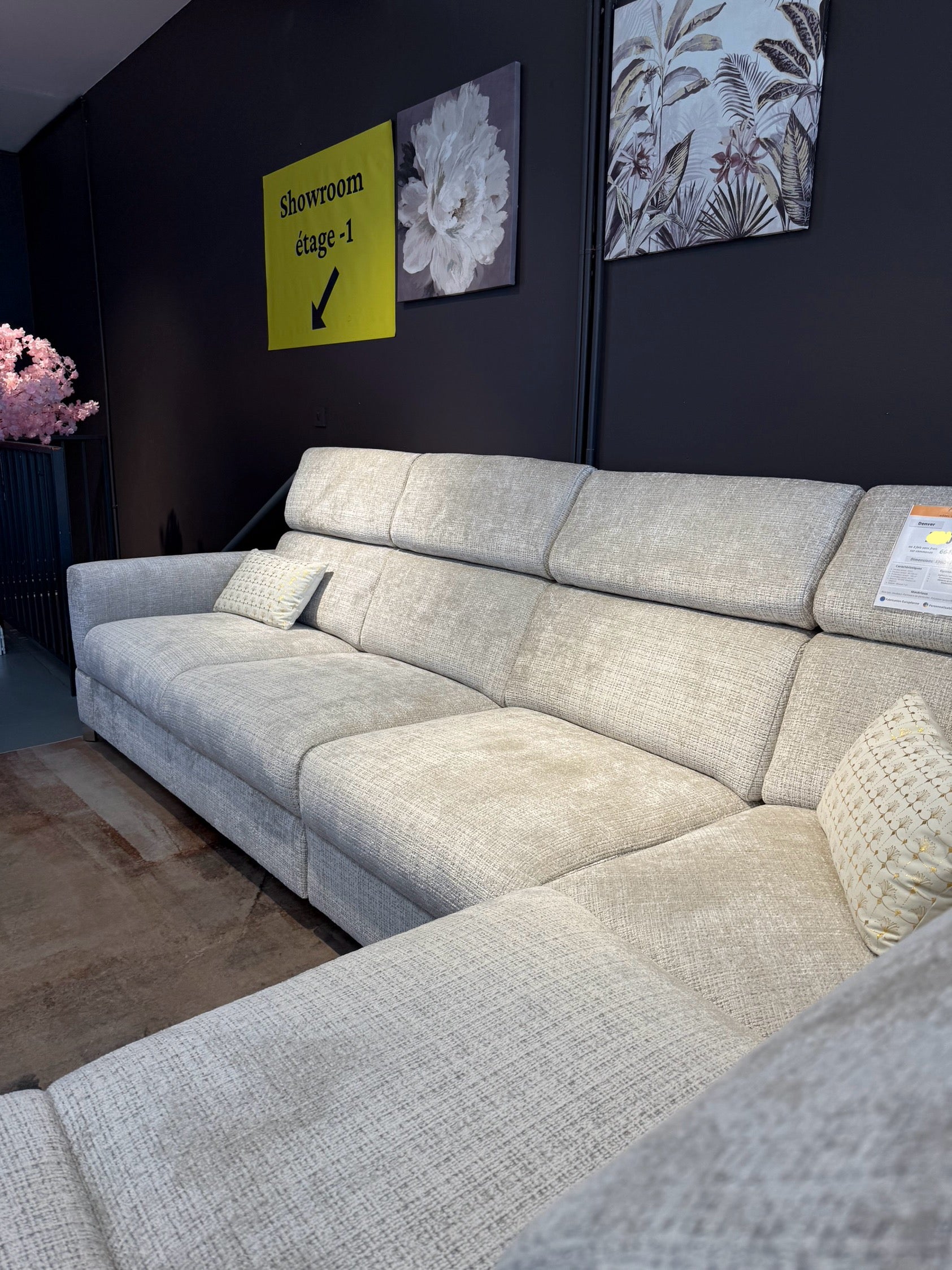 Canapé d'angle Denver - Möbel Unique