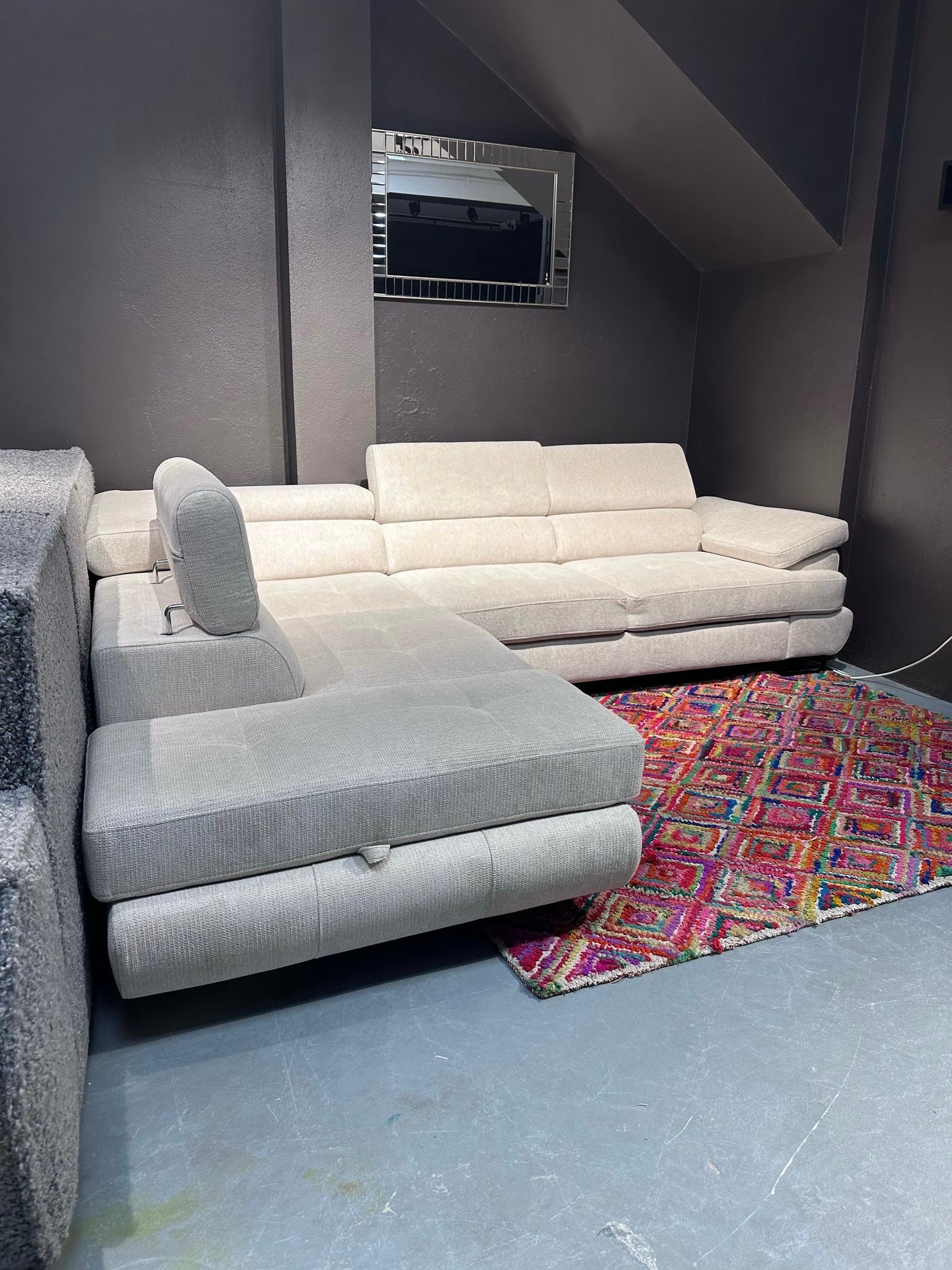 Canapé d'angle Luton - Möbel Unique