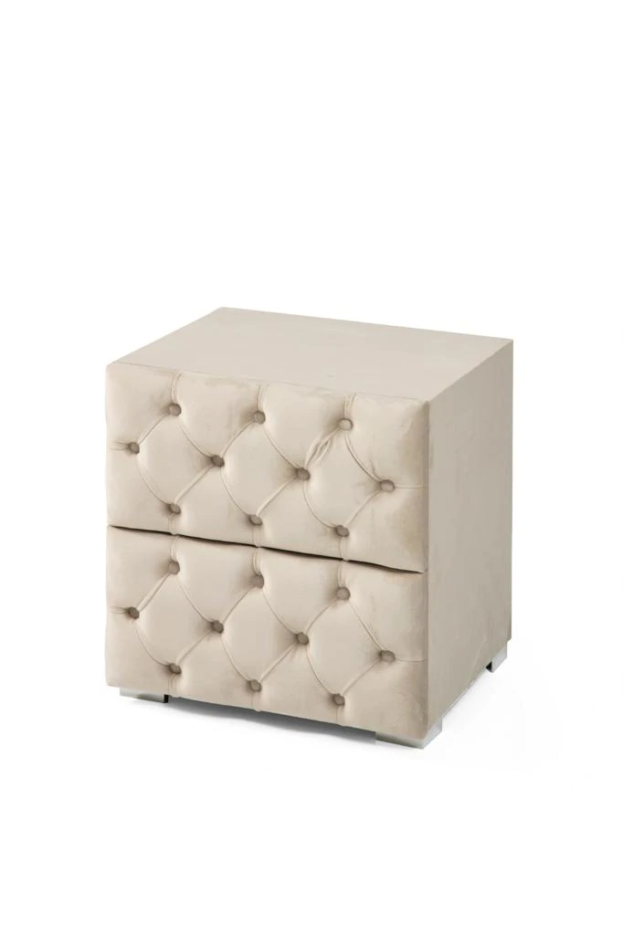 Table de chevet beige - Möbel Unique