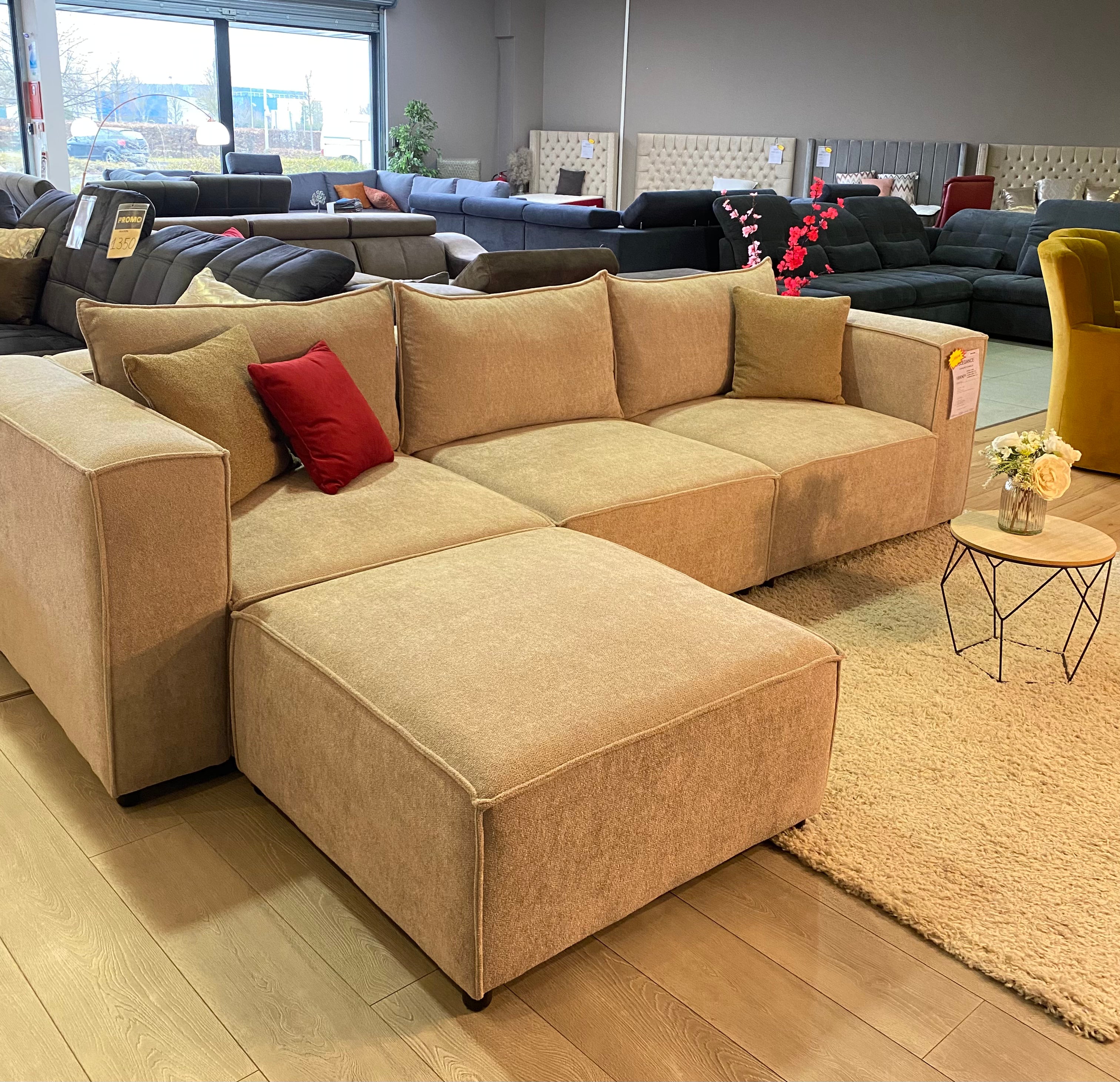 Canapé ELEGANCE 3+1 Modulable - Möbel Unique